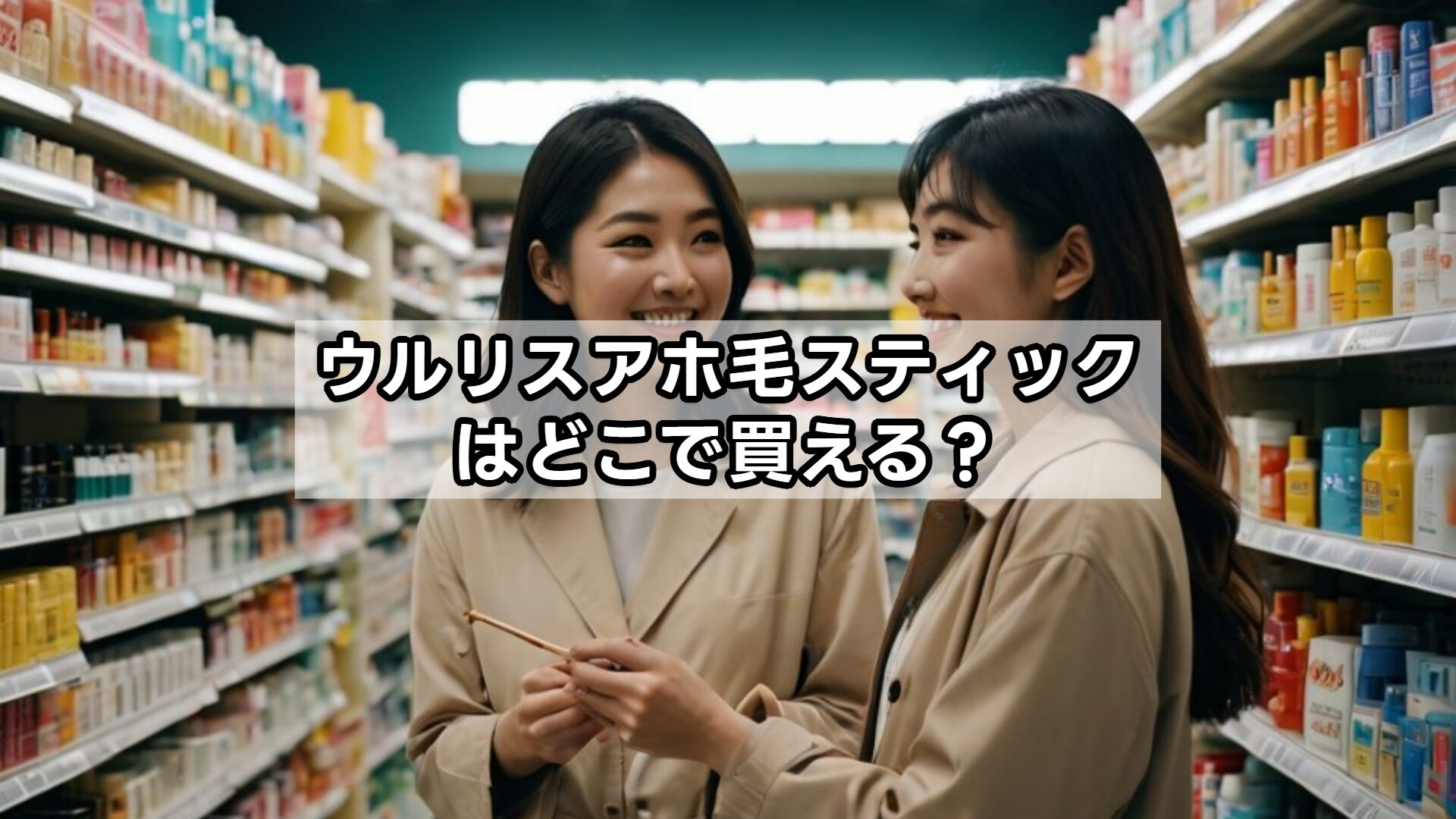 ウルリスアホ毛スティックはどこで買える？