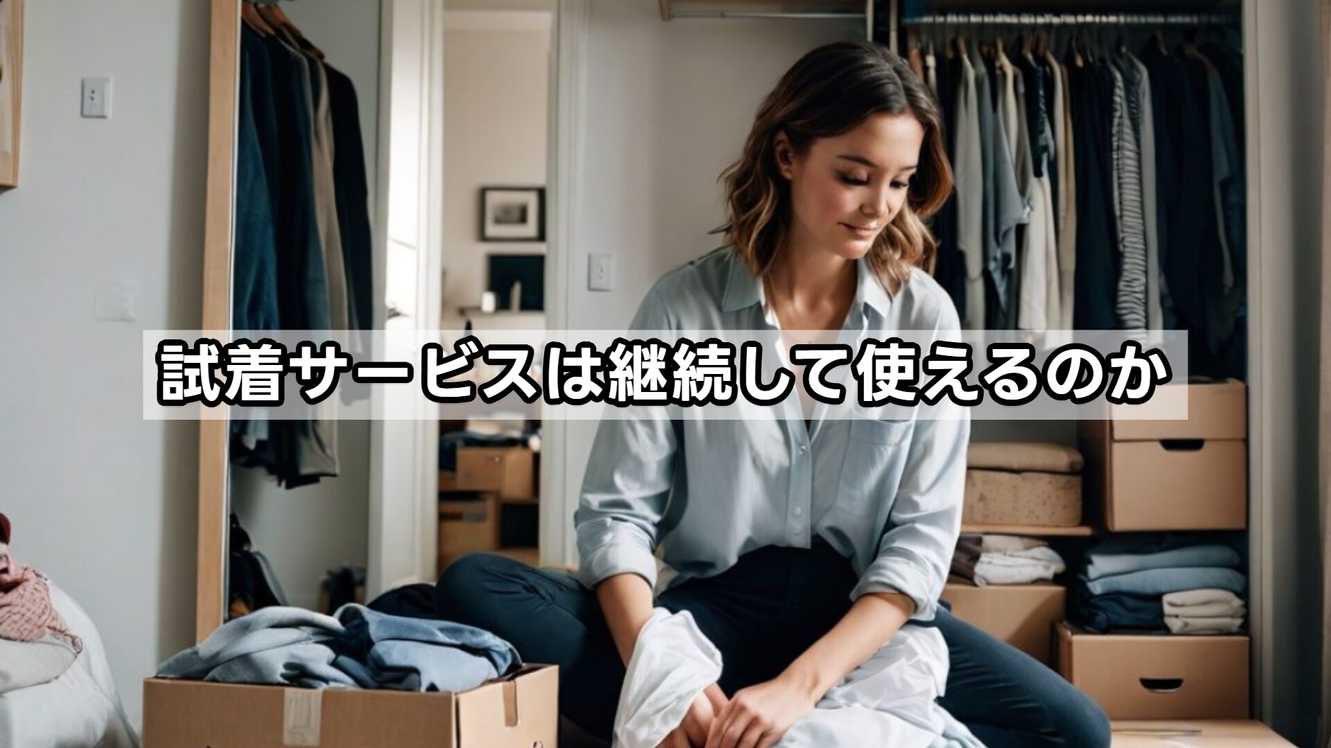 試着サービスは継続して使えるのか