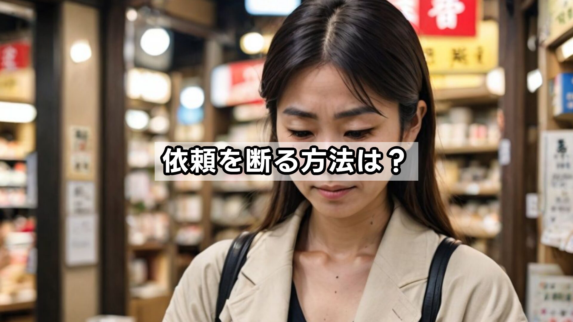 依頼を断る方法は?