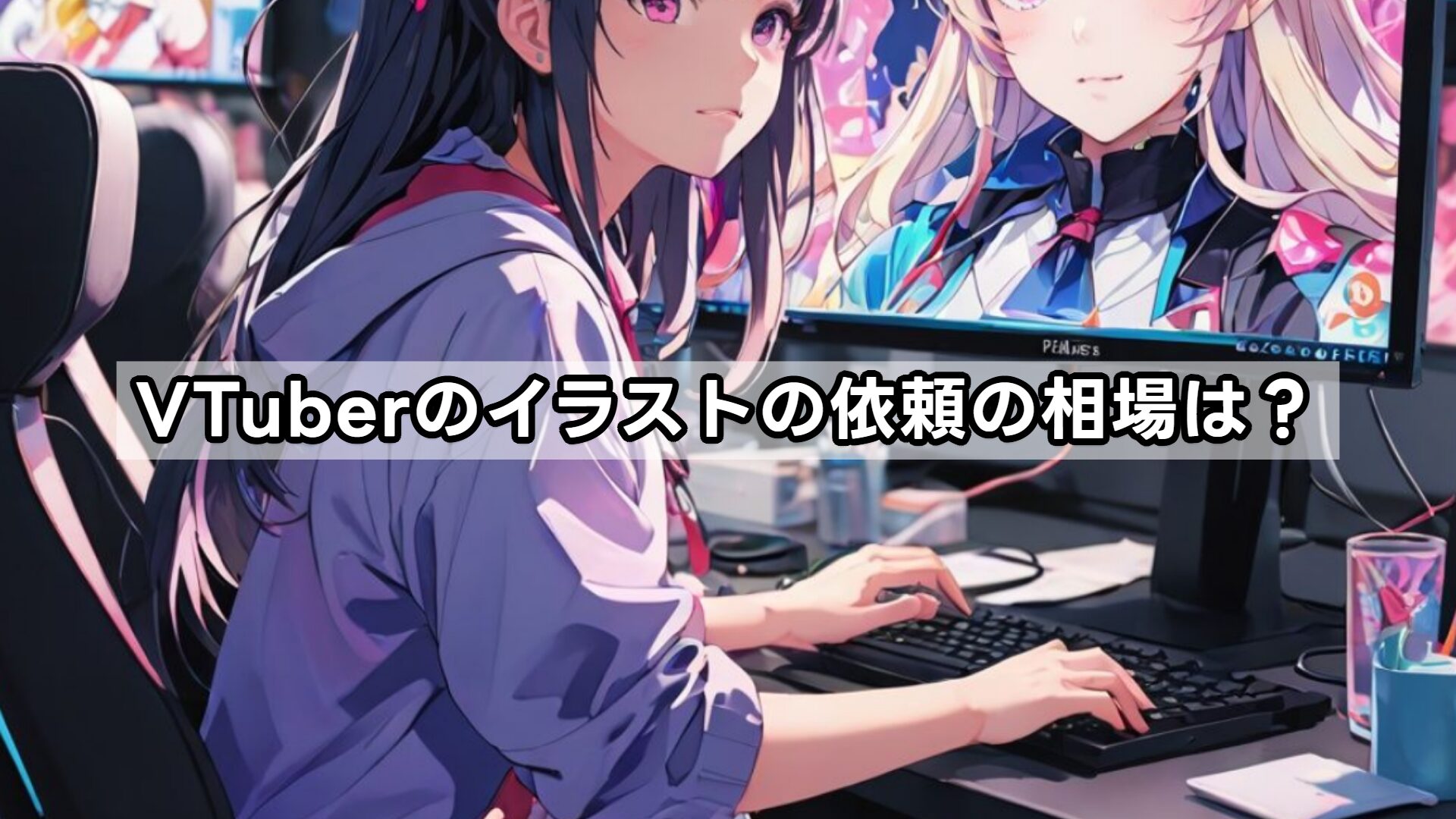 VTuberのイラストの依頼の相場は？