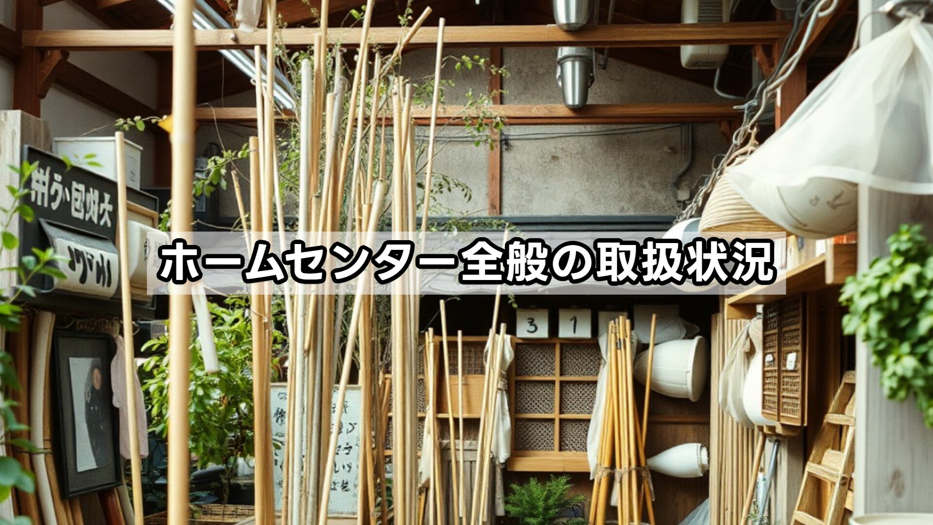 のぼりポール ホームセンター全般の取扱状況