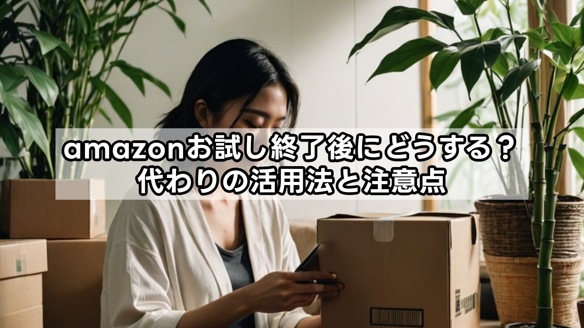 amazonお試し終了後にどうする？代わりの活用法と注意点