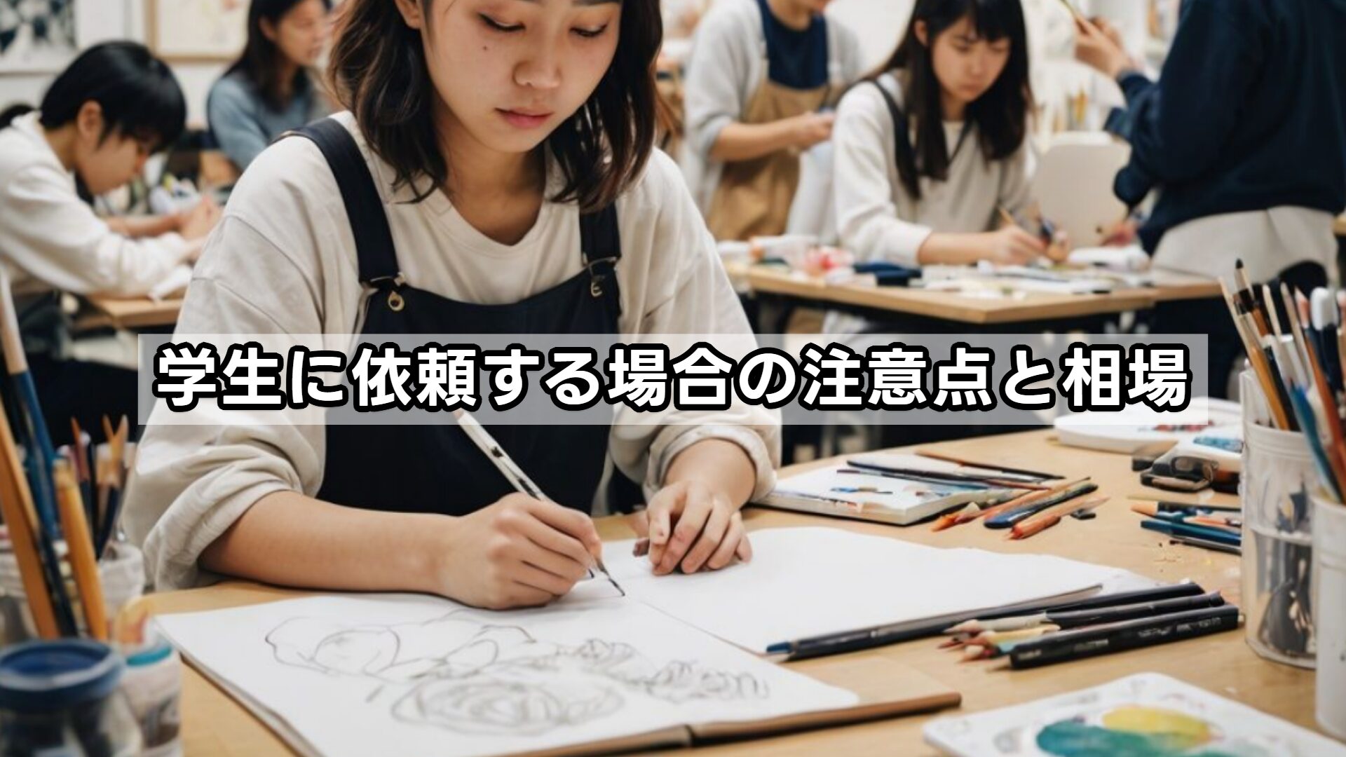 学生に依頼する場合の注意点と相場
