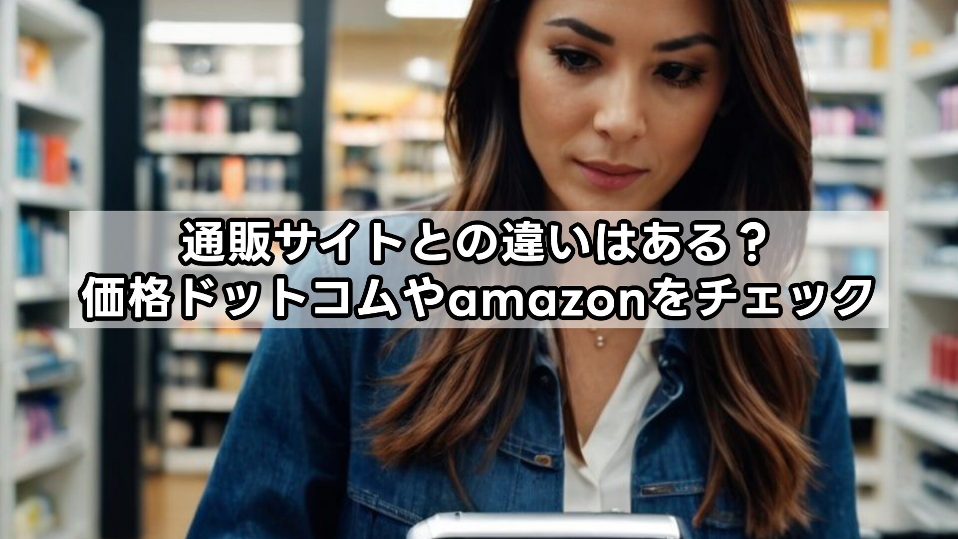 通販サイトとの違いはある？価格ドットコムやamazonをチェック