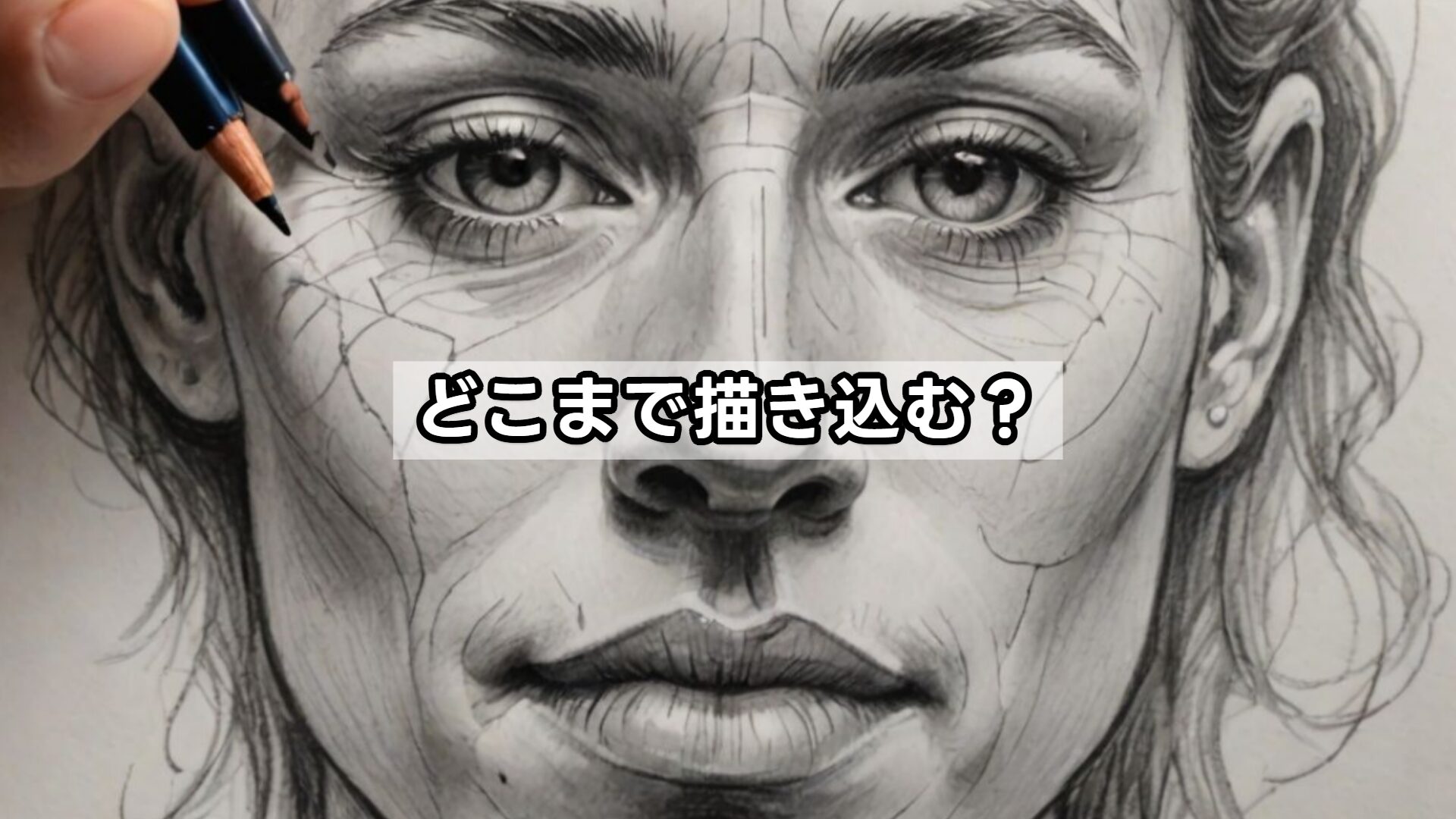 どこまで描き込む？