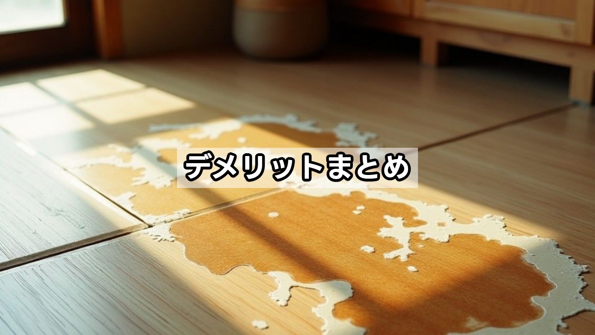 デメリットまとめ