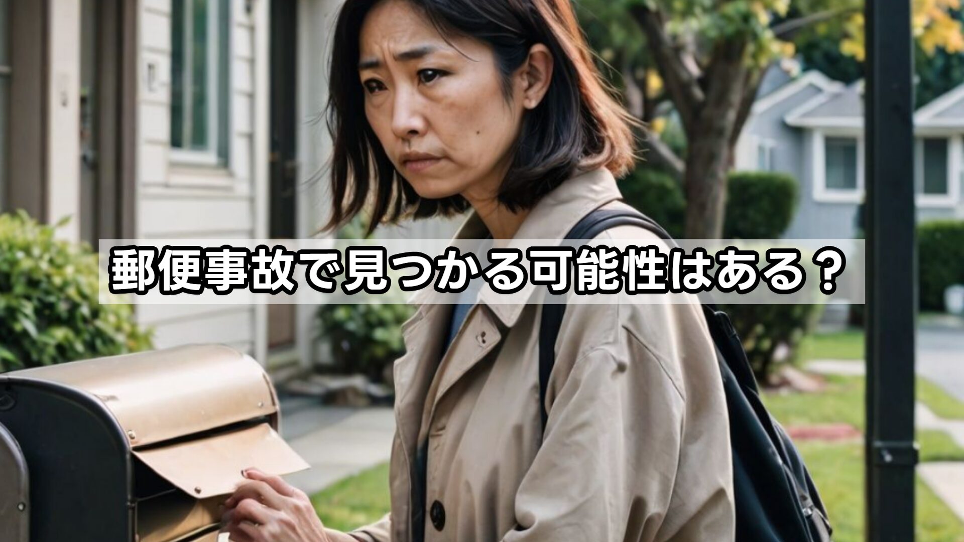 郵便事故で見つかる可能性はある？