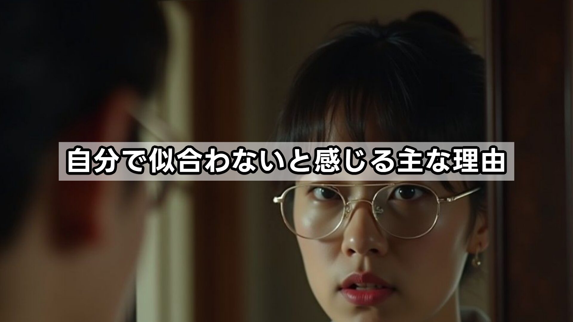 自分で似合わないと感じる主な理由