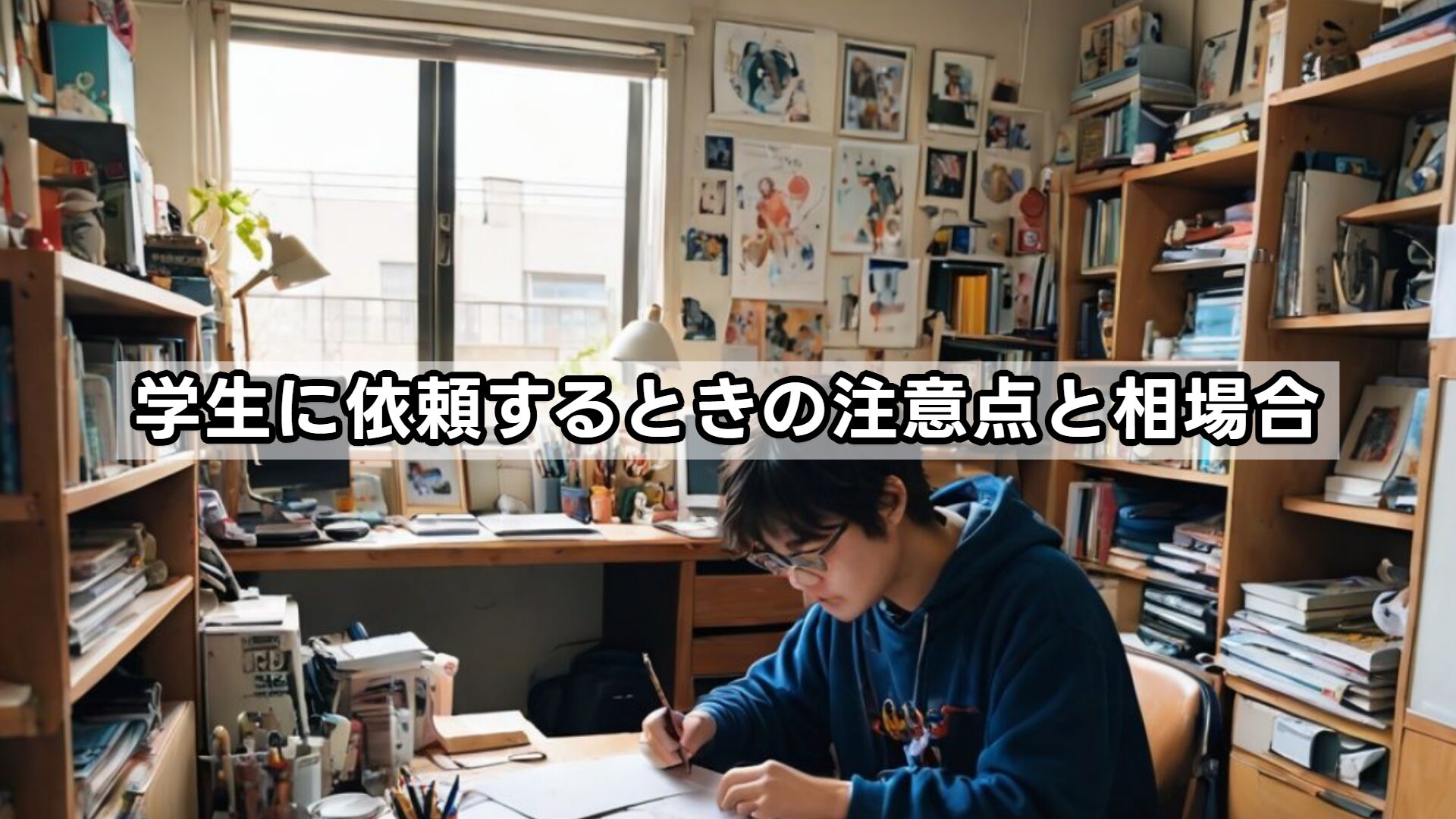 学生に依頼するときの注意点と相場