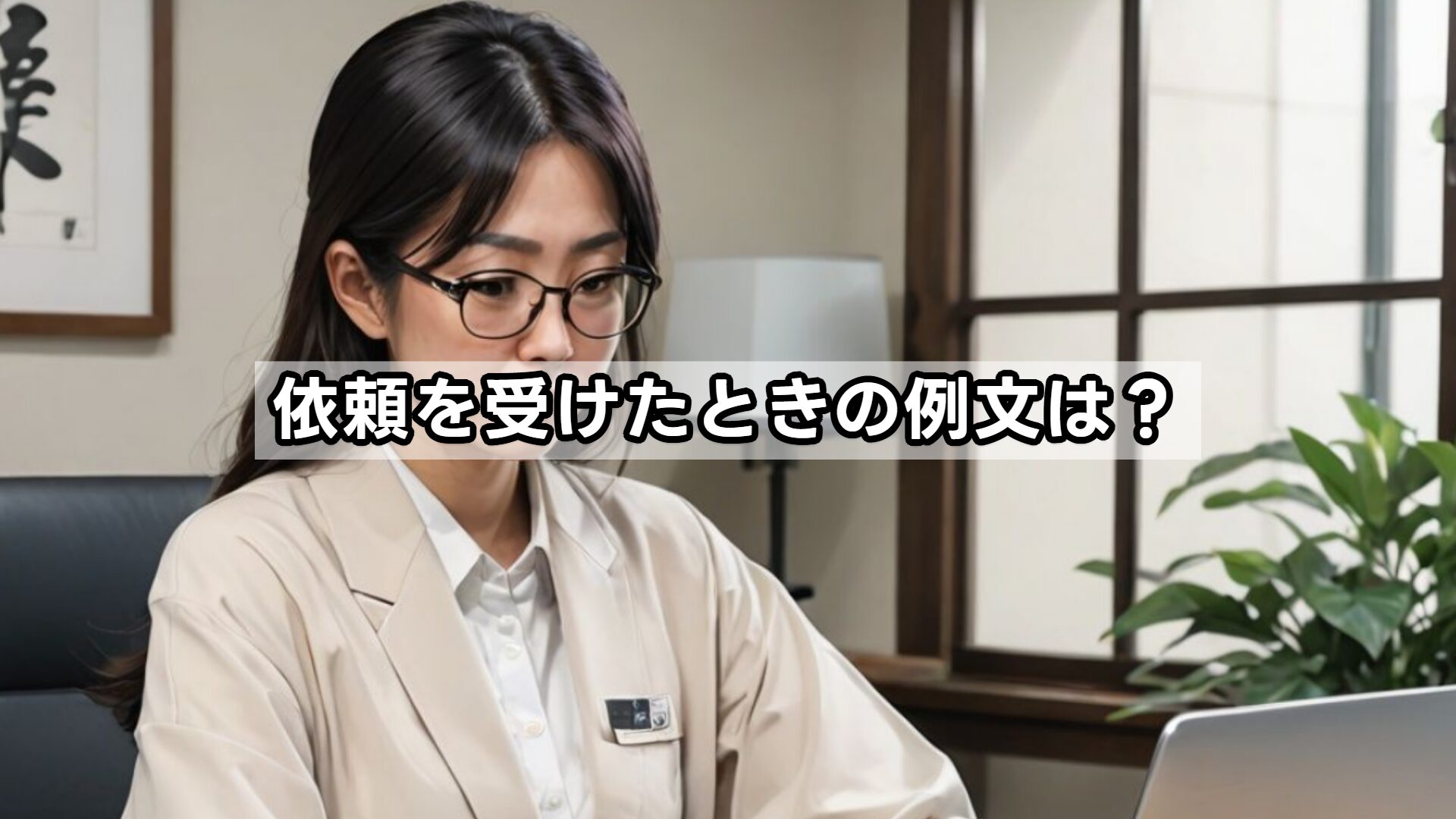 依頼を受けたときの例文は？