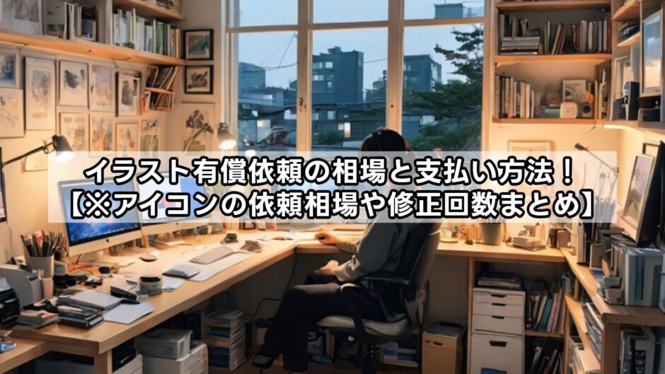 イラスト有償依頼の相場と支払い方法！【※アイコンの依頼相場や修正回数まとめ】