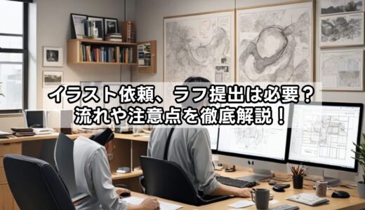 イラスト依頼、ラフ提出は必要？流れや注意点を徹底解説！