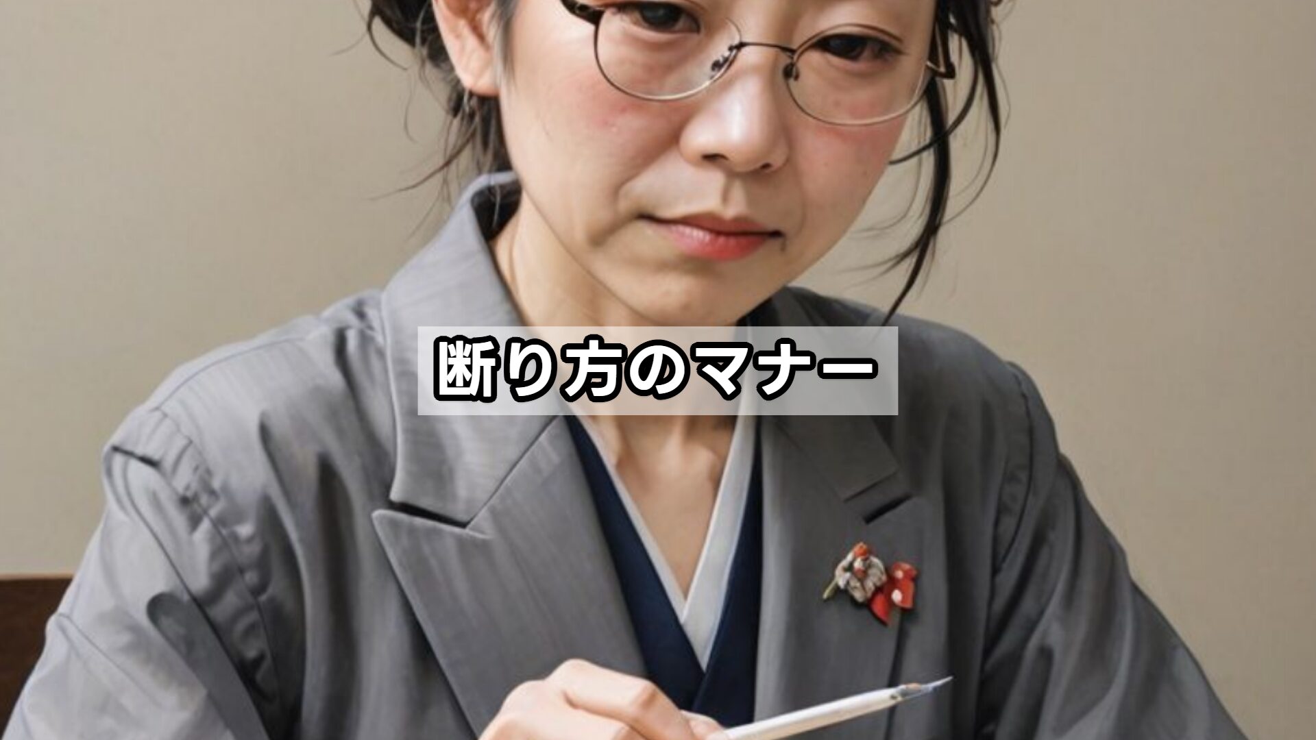 断り方のマナー