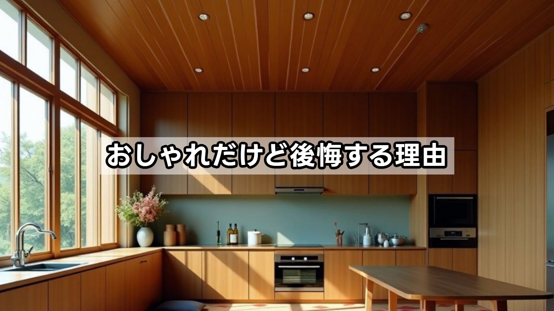 おしゃれだけど後悔する理由