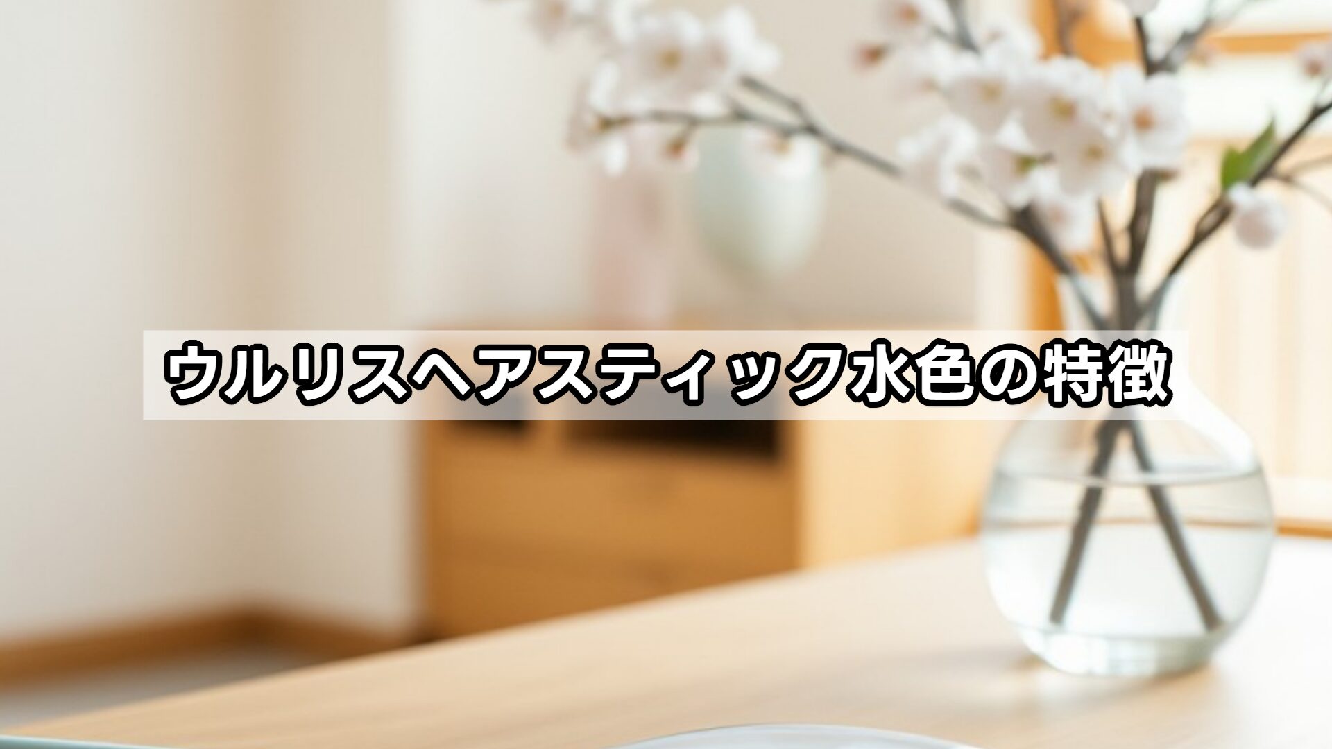 ウルリスヘアスティック水色の特徴
