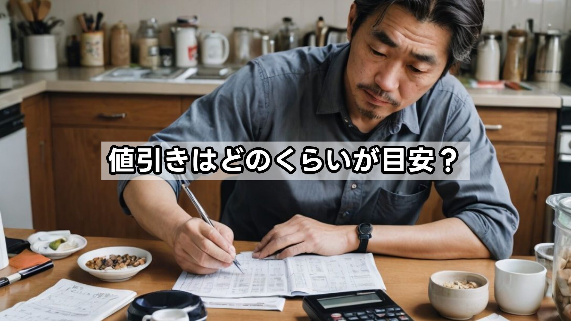 値引きはどのくらいが目安?