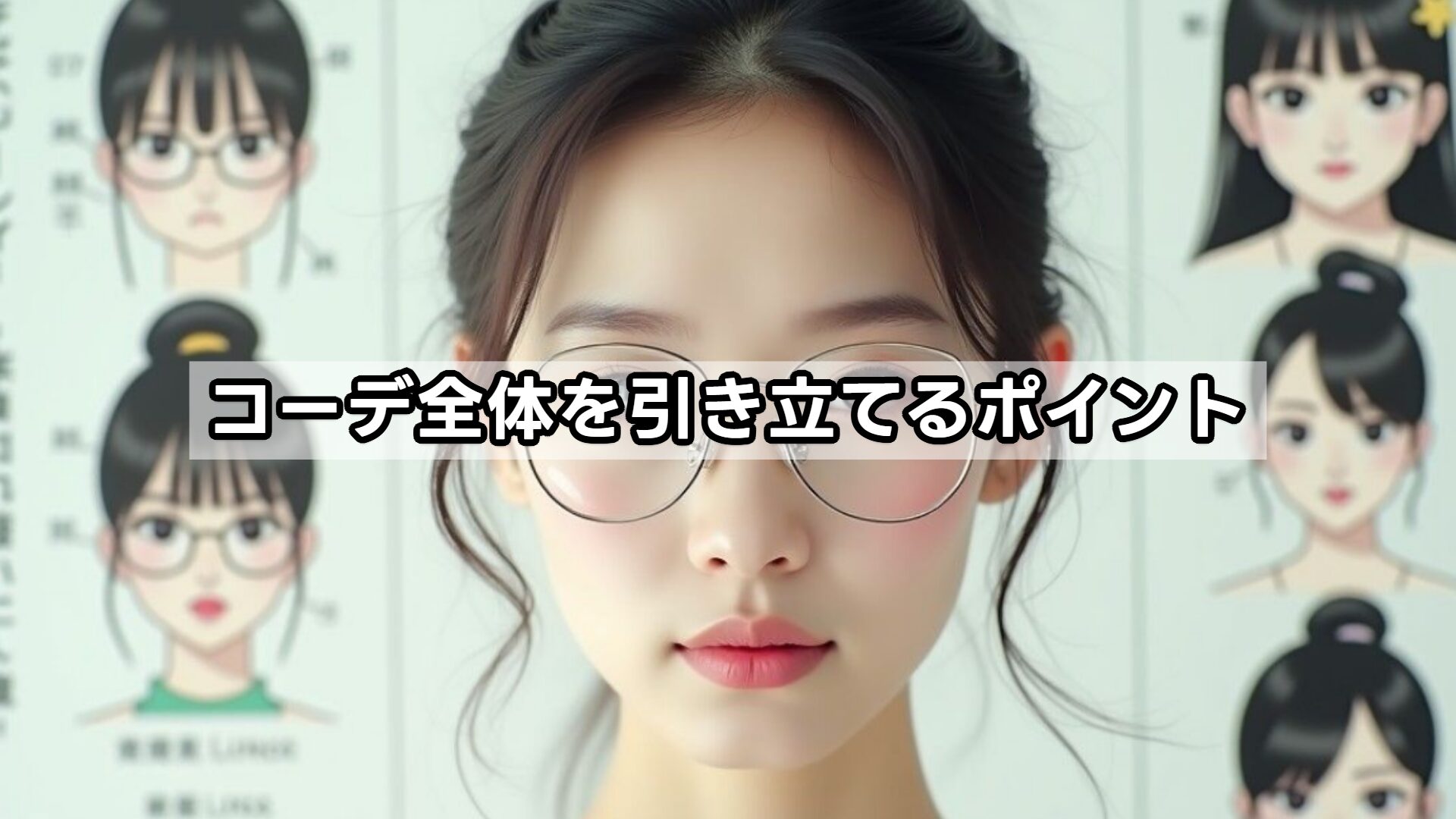コーデ全体を引き立てるポイント