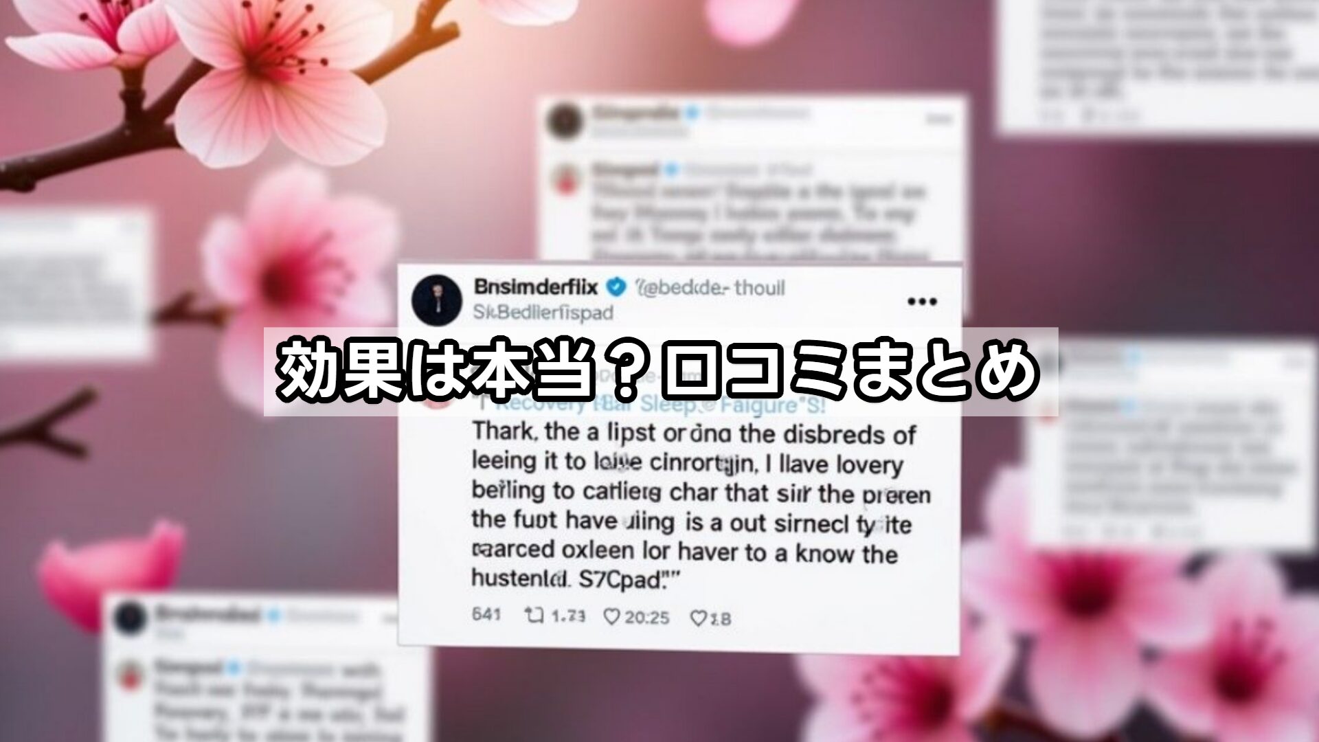 効果は本当？口コミまとめ