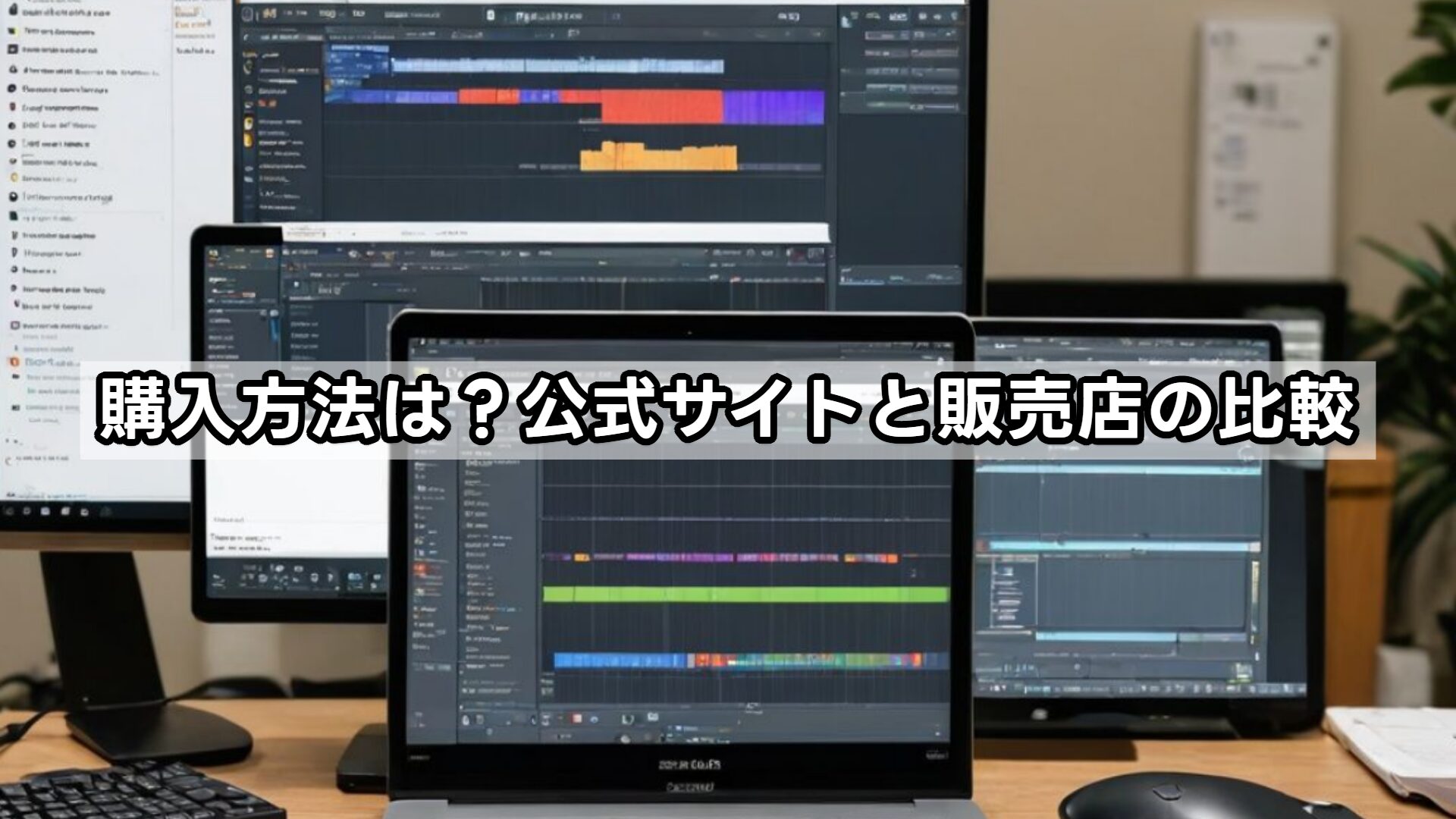 購入方法は？公式サイトと販売店の比較