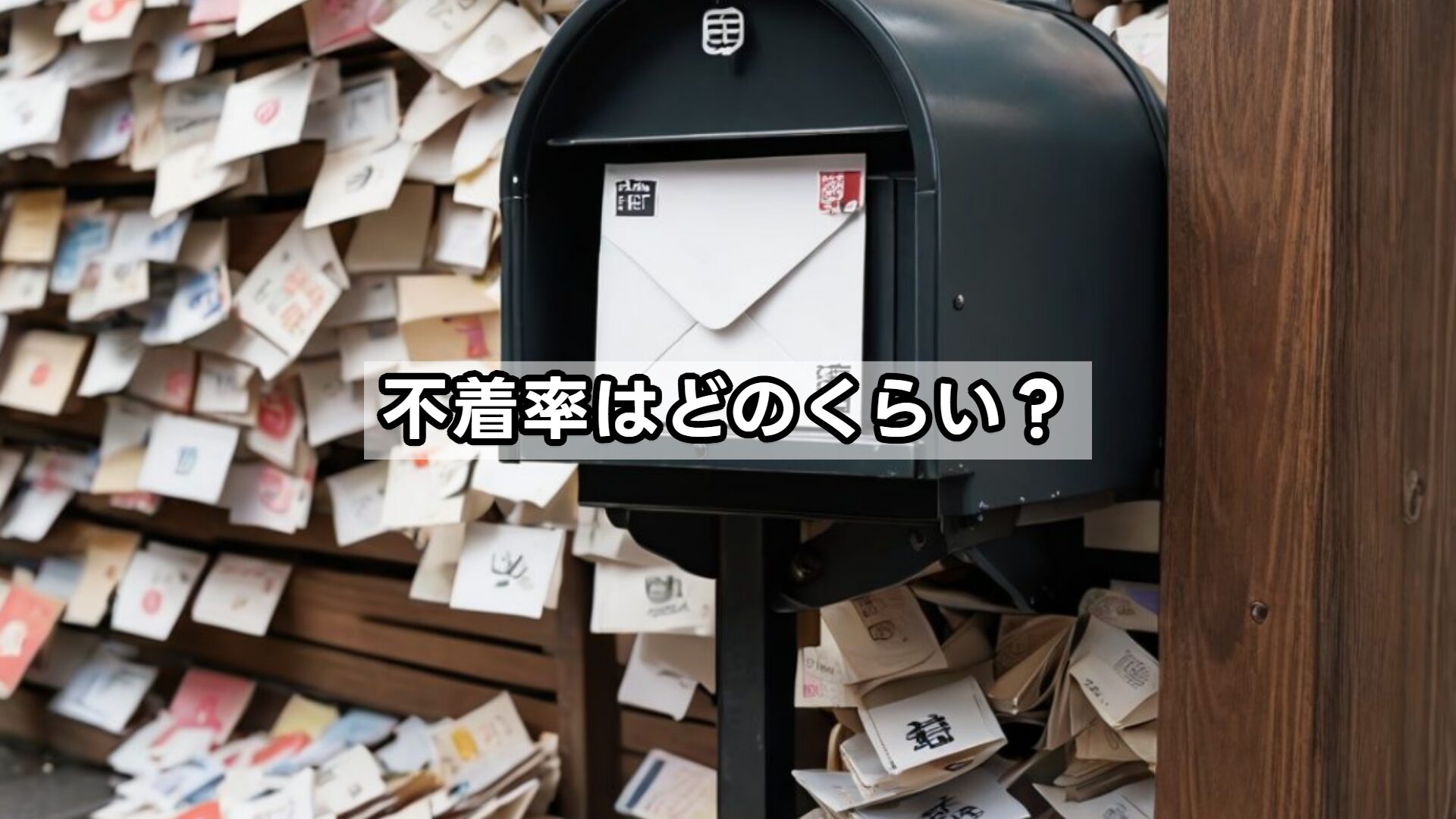 不着率はどのくらい？