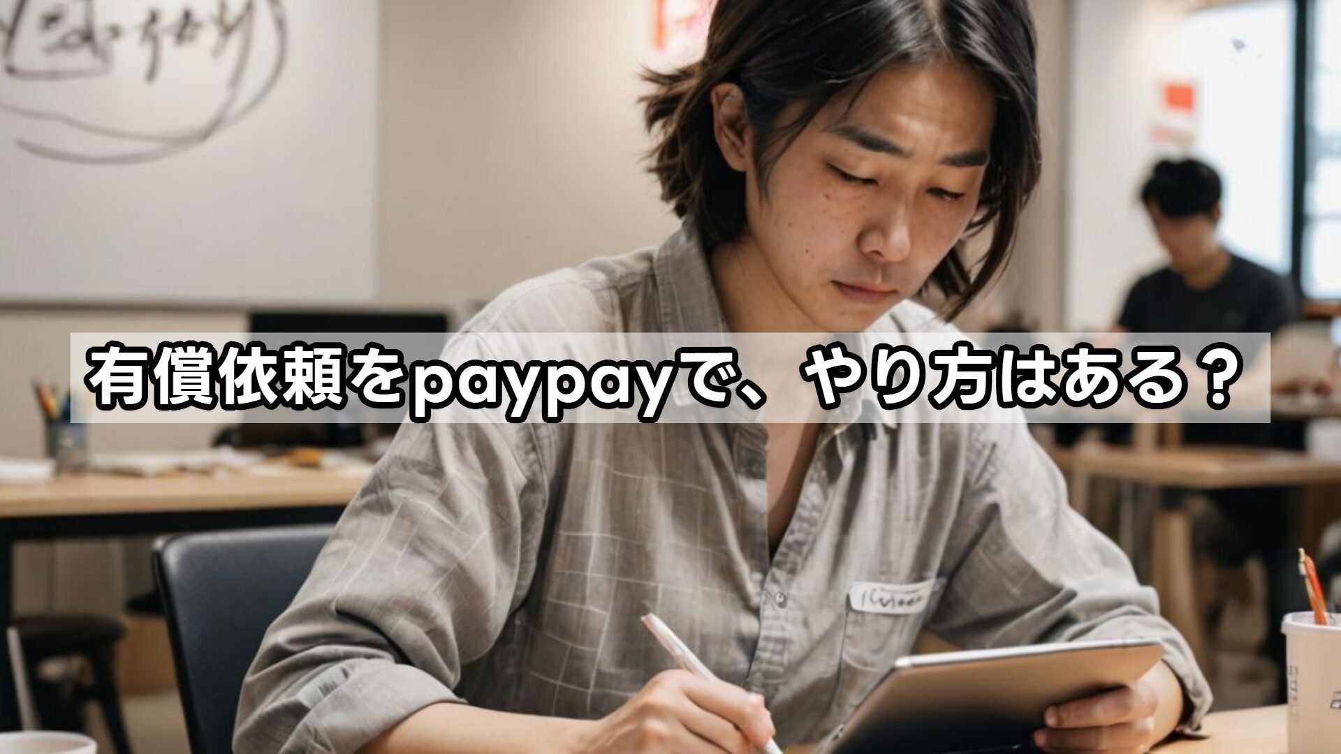 有償依頼をpaypayで、やり方はある？