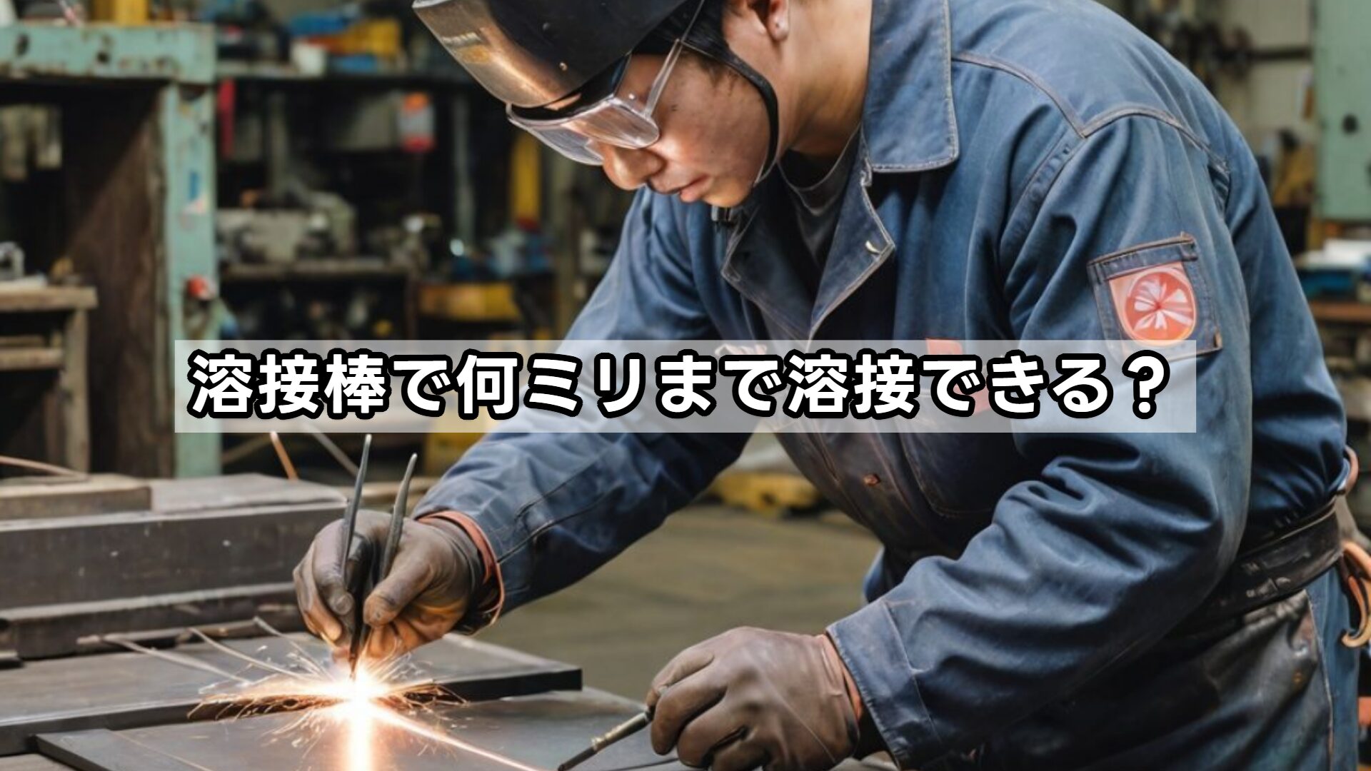 溶接棒で何ミリまで溶接できる？