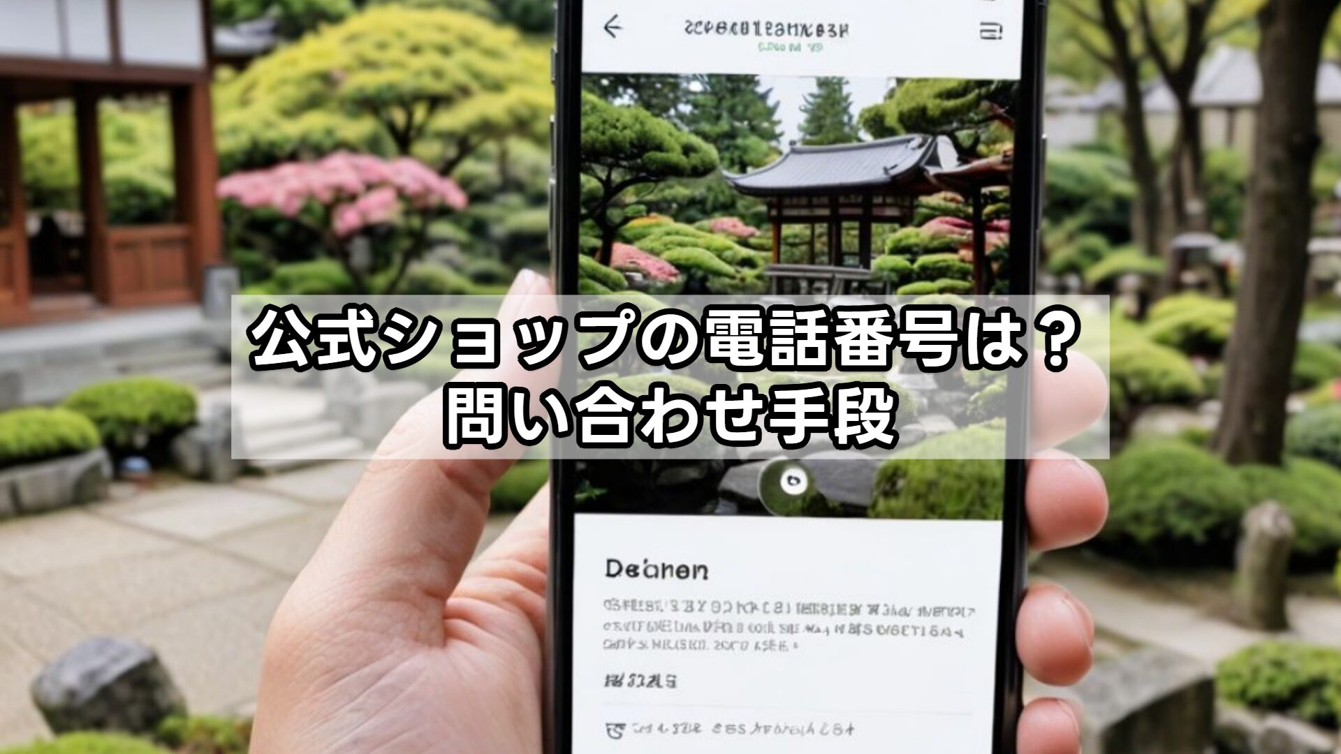 公式ショップの電話番号は？問い合わせ手段