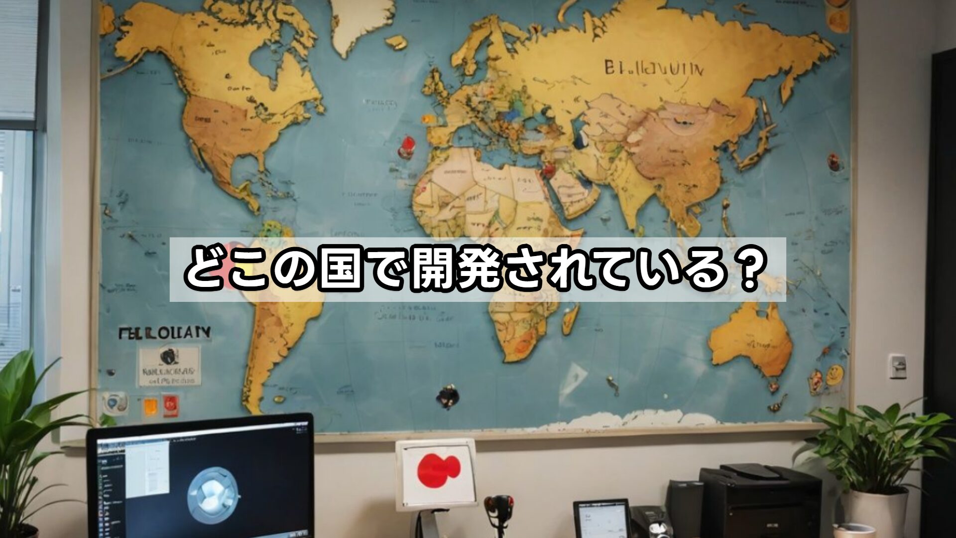 どこの国で開発されている？