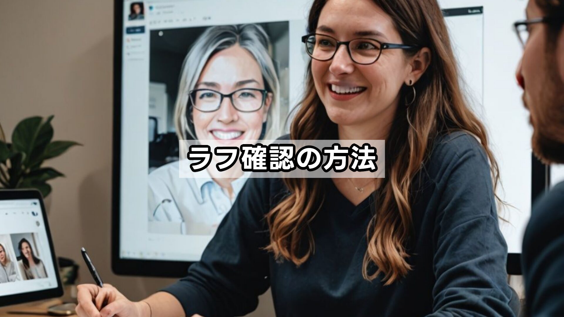 ラフ確認の方法