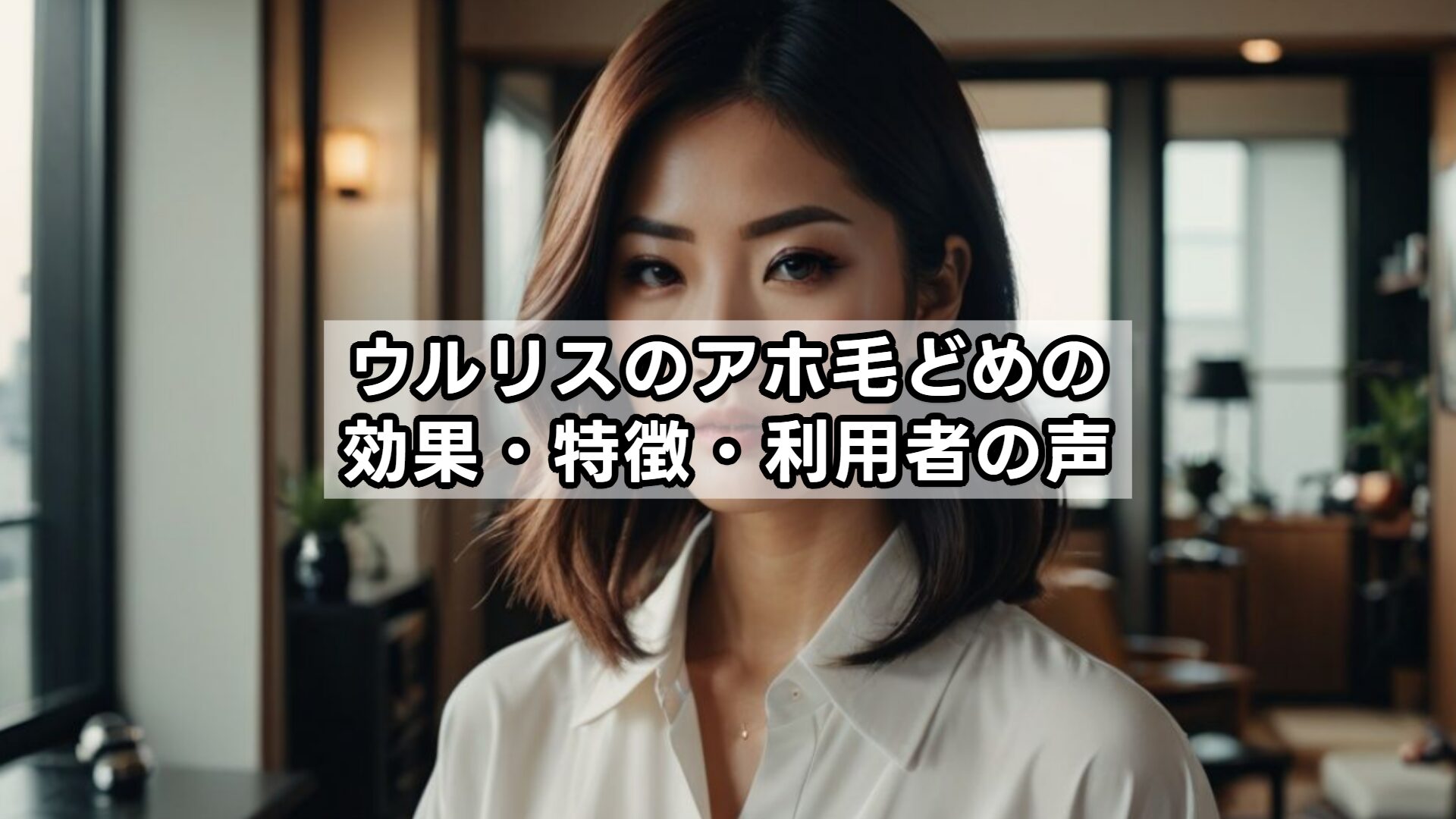 ウルリスのアホ毛どめの効果・特徴・利用者の声