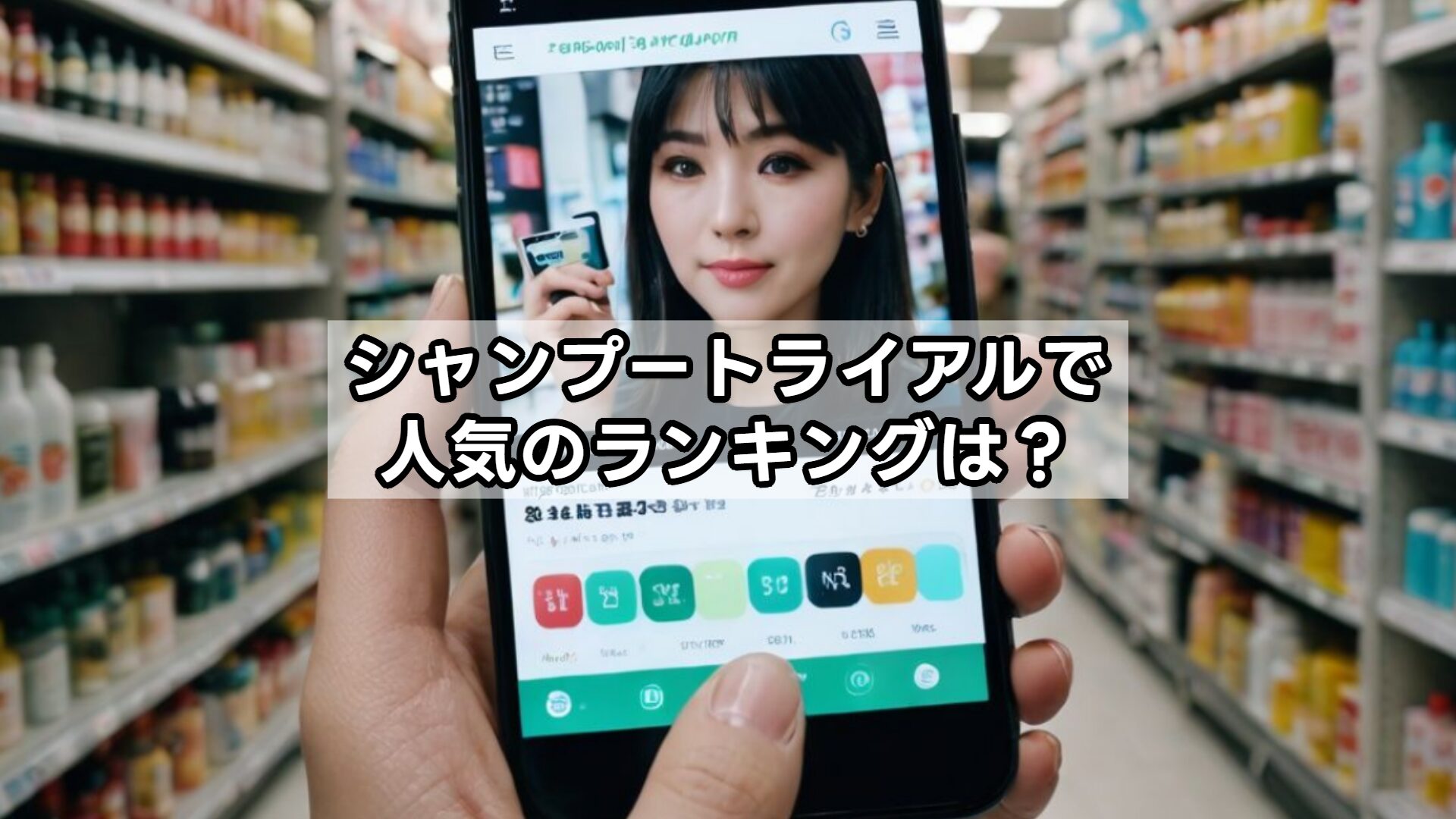 シャンプートライアルで人気のランキングは？