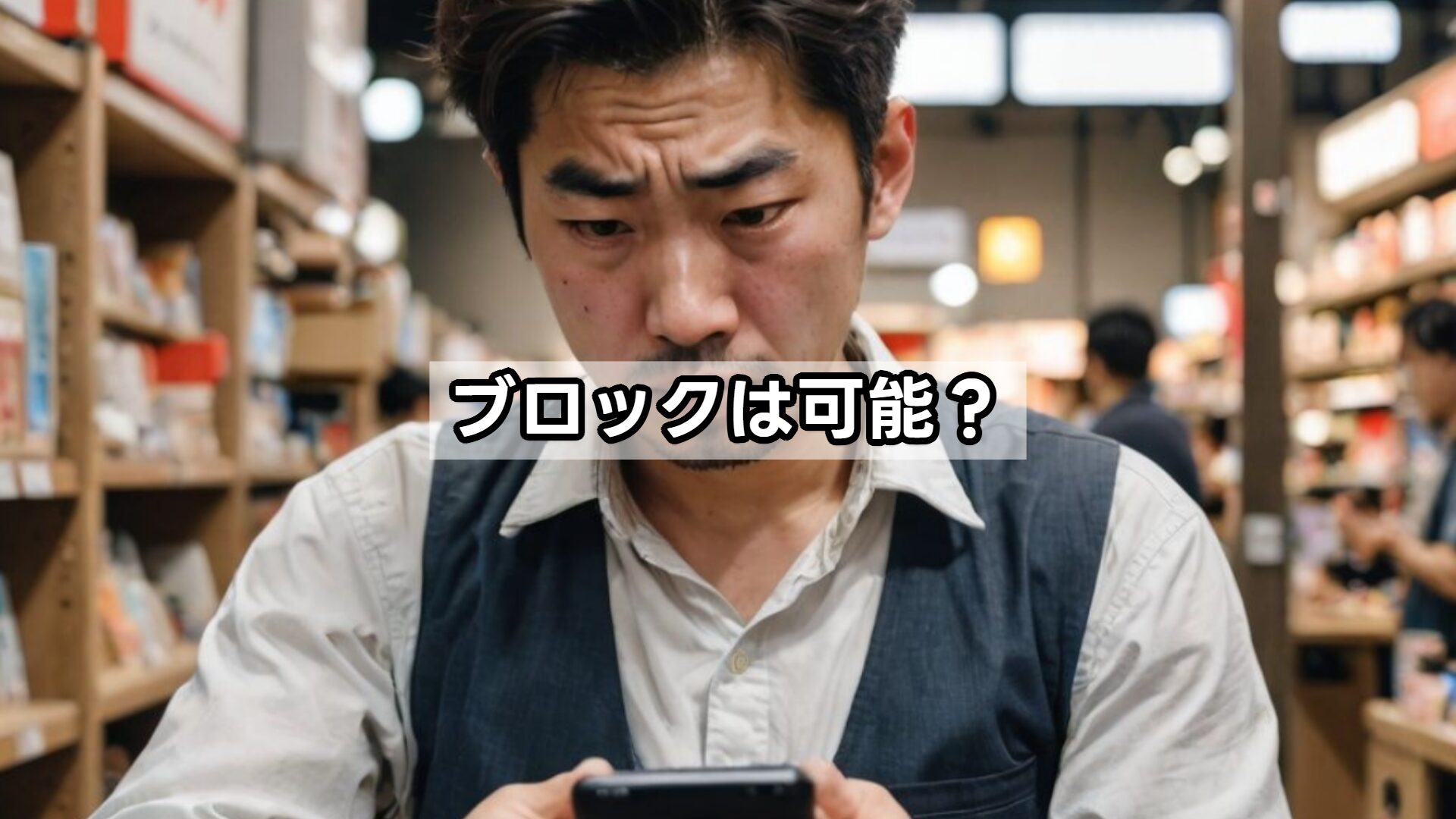 ブロックは可能?