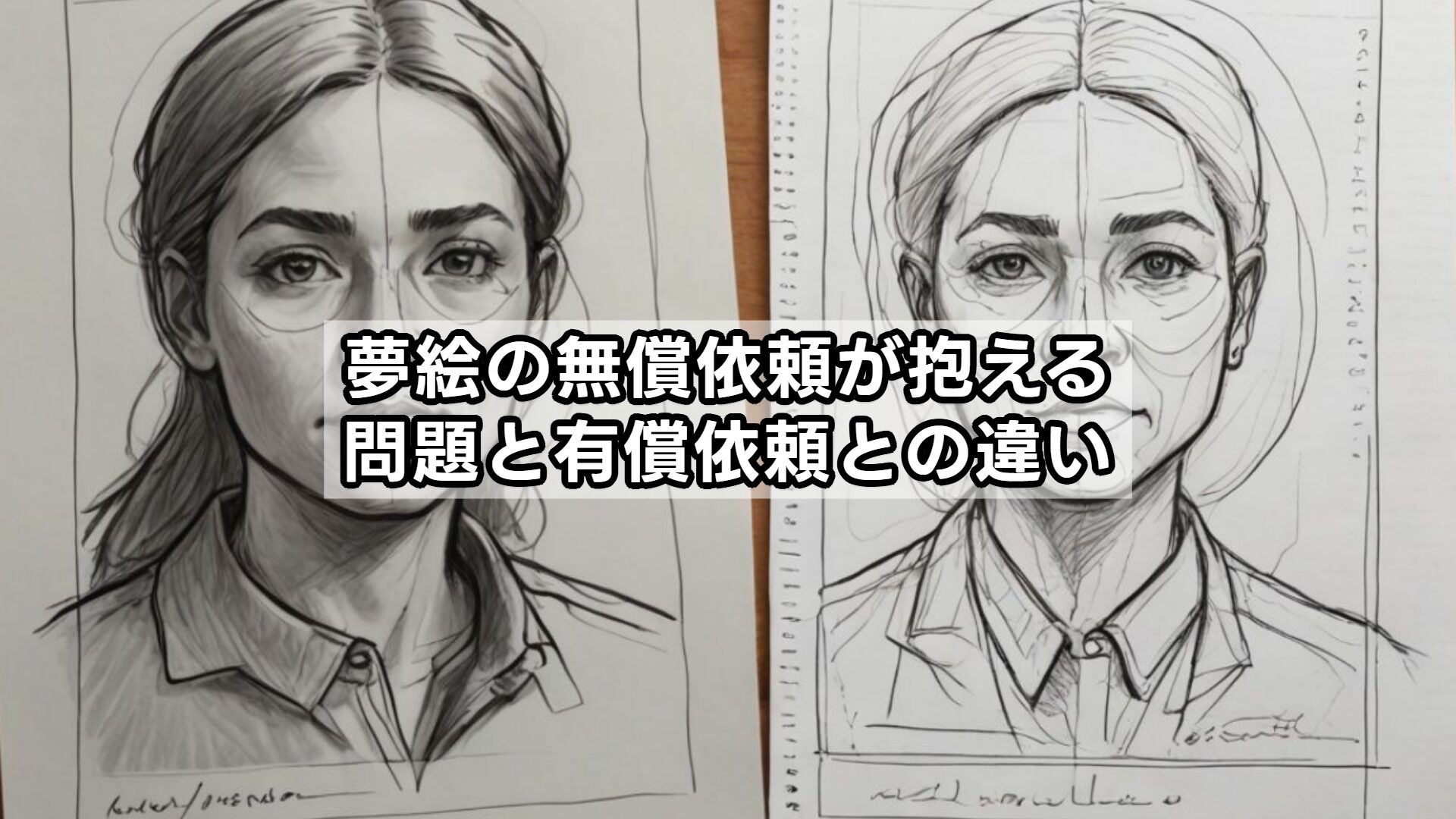 夢絵の無償依頼が抱える問題と有償依頼との違い