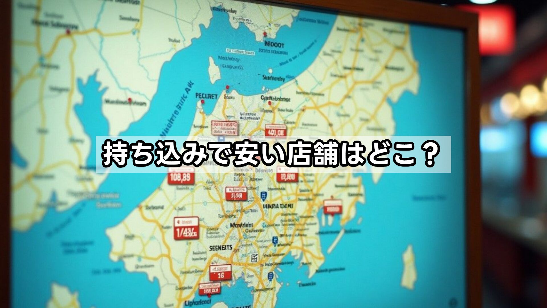 持ち込みで安い店舗はどこ？