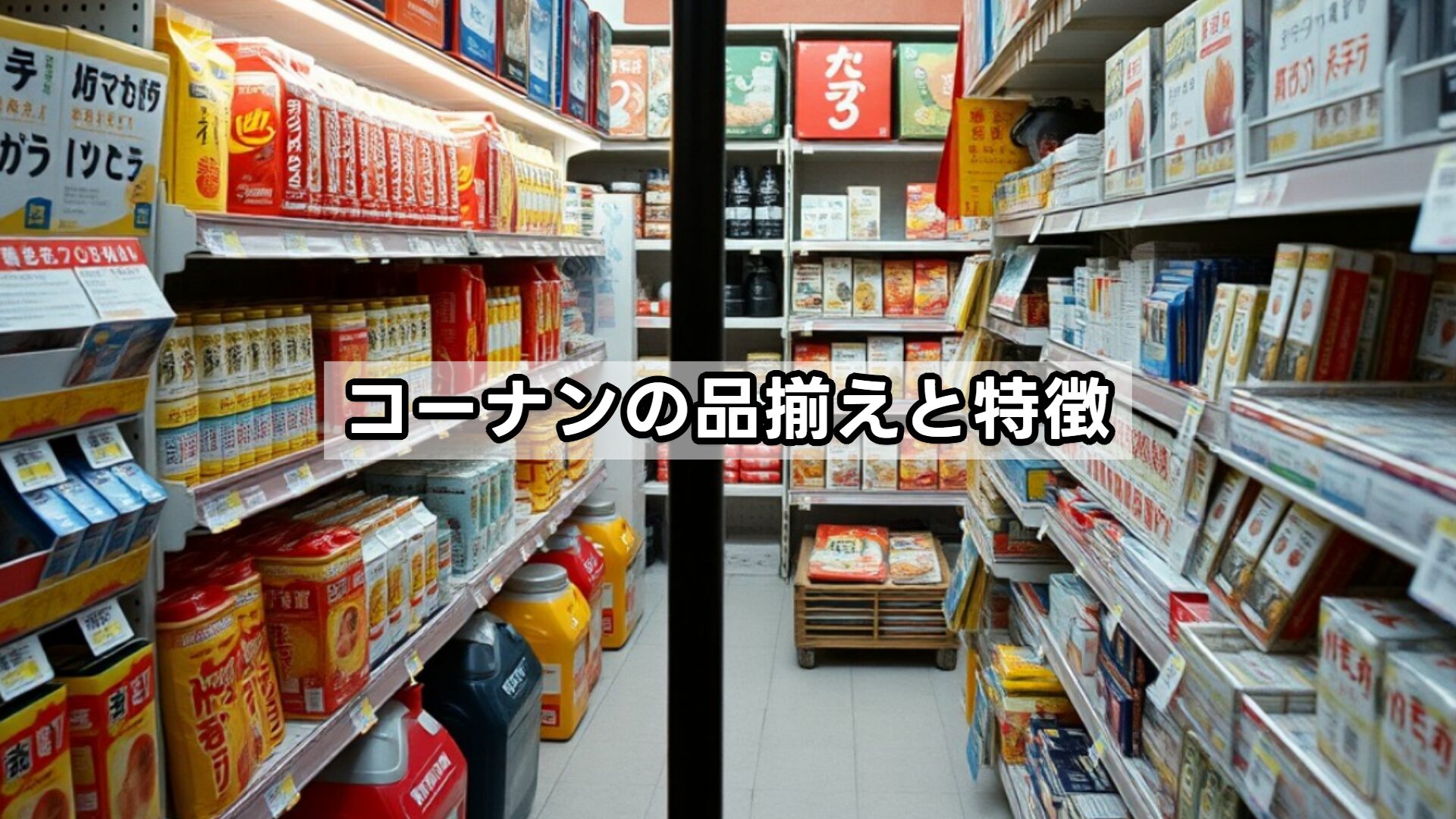 コーナンの品揃えと特徴