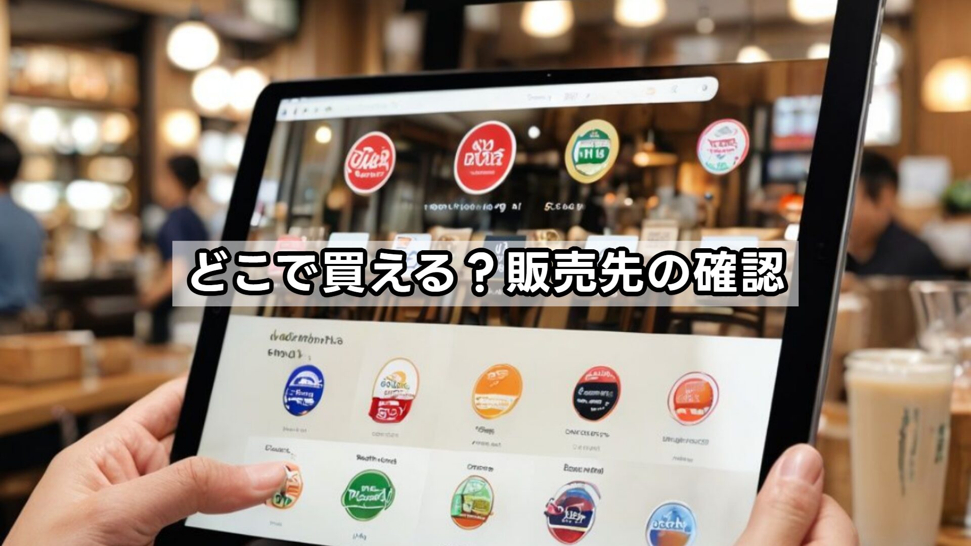 どこで買える？販売先の確認