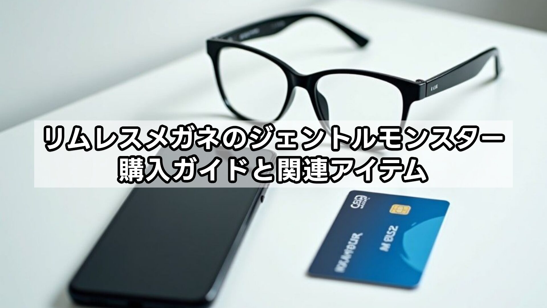リムレスメガネのジェントルモンスター、購入ガイドと関連アイテム