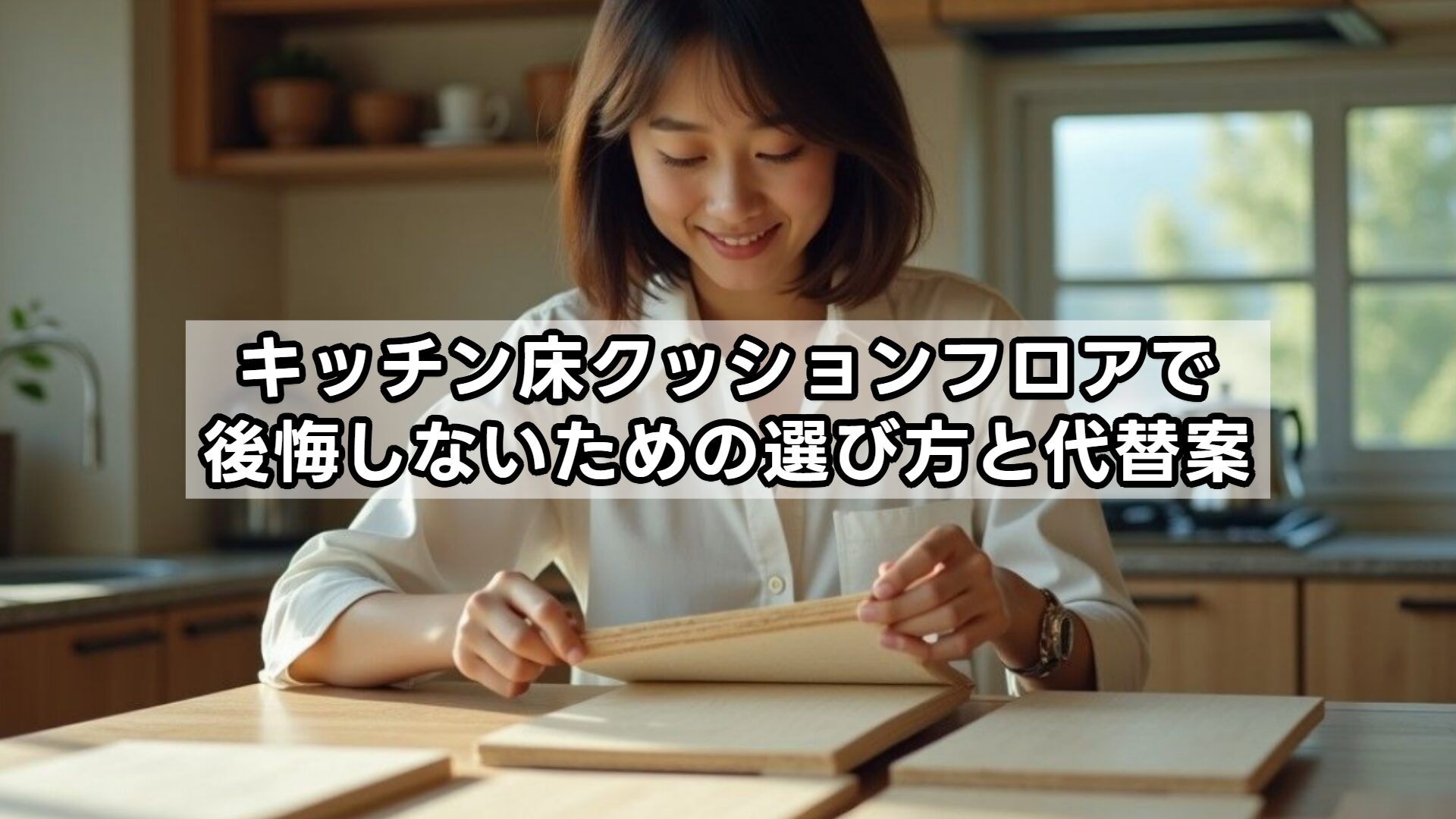 キッチン床クッションフロアで後悔しないための選び方と代替案