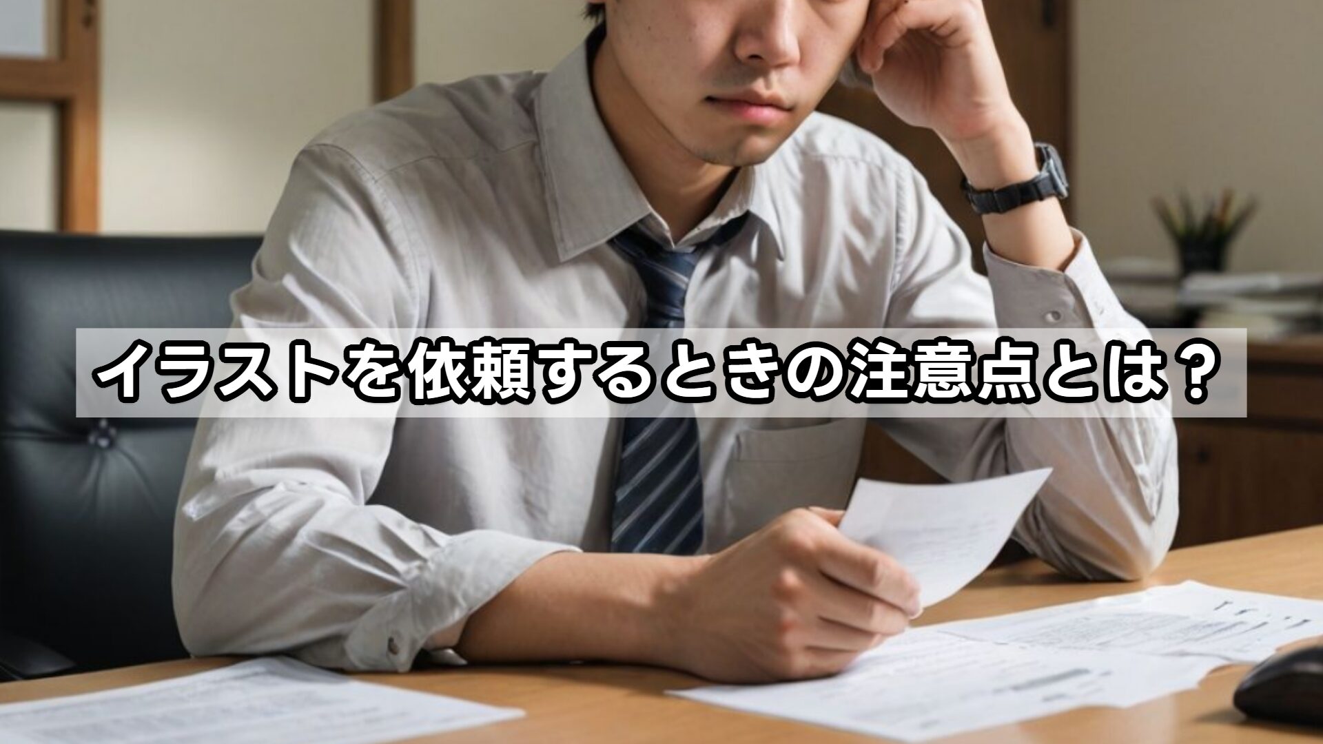 イラストを依頼するときの注意点とは？