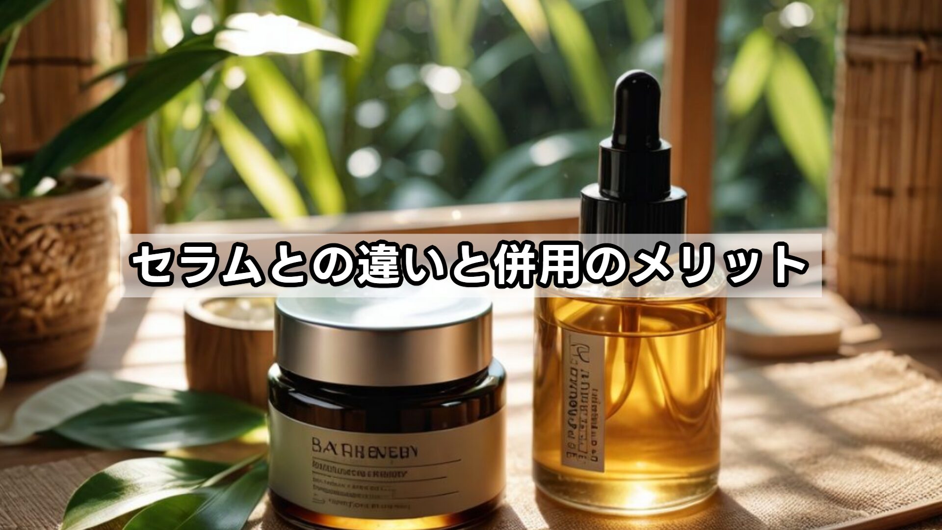セラムとの違いと併用のメリット