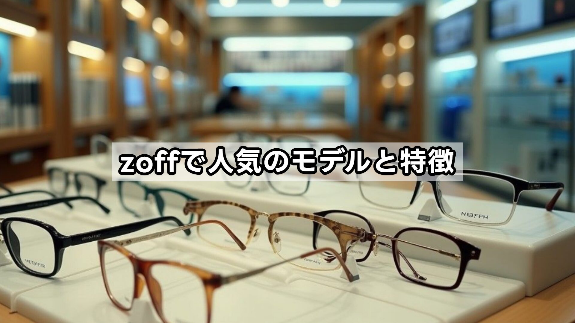 zoffで人気のモデルと特徴