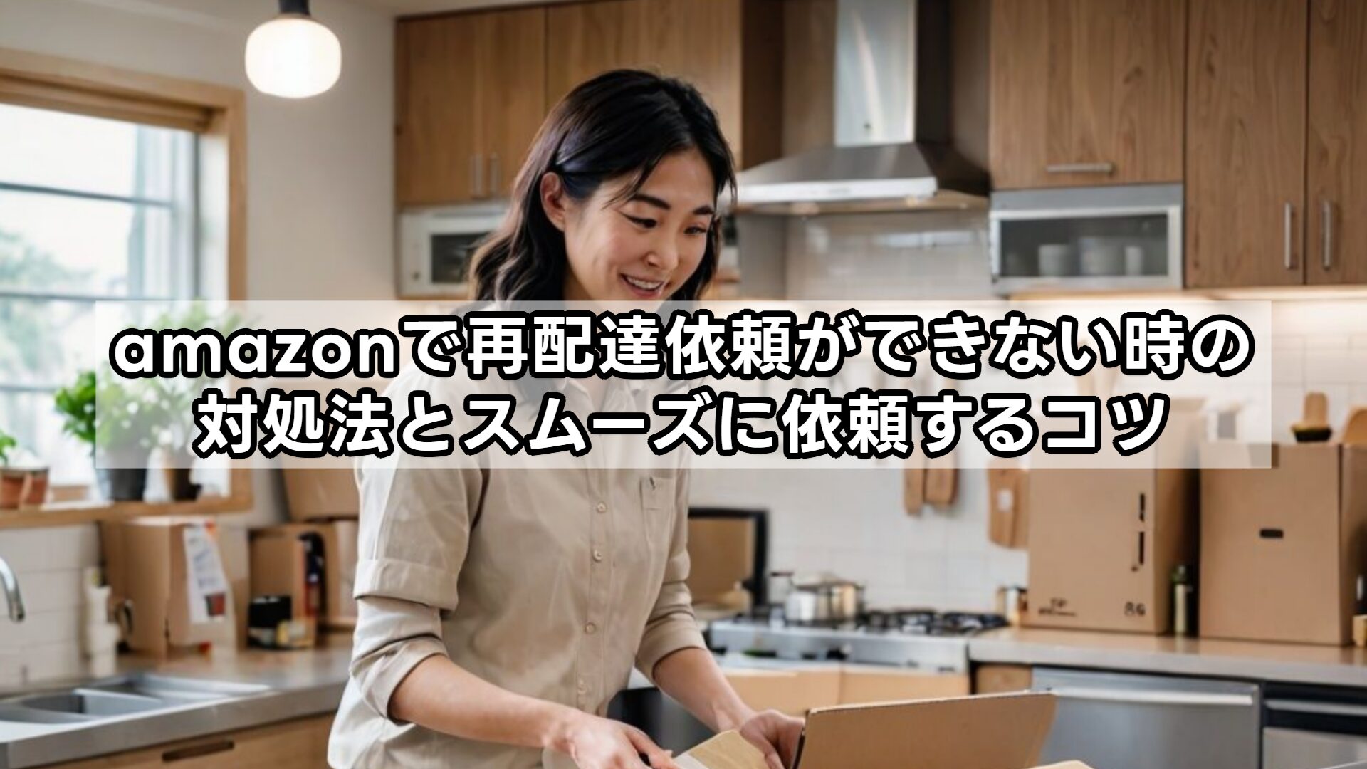 amazonで再配達依頼ができない時の対処法とスムーズに依頼するコツ