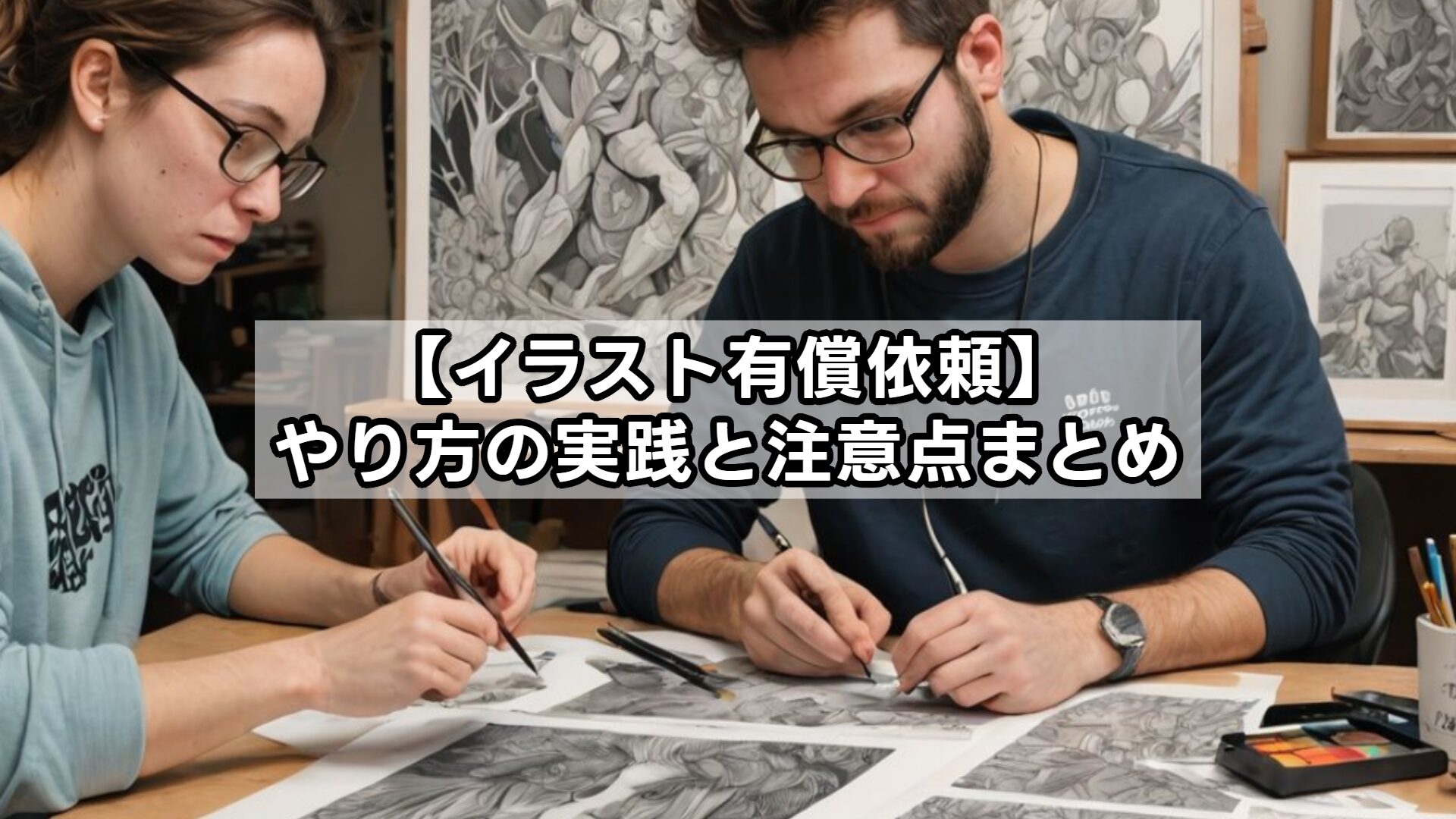 イラスト 有償 依頼 やり方の実践と注意点まとめ