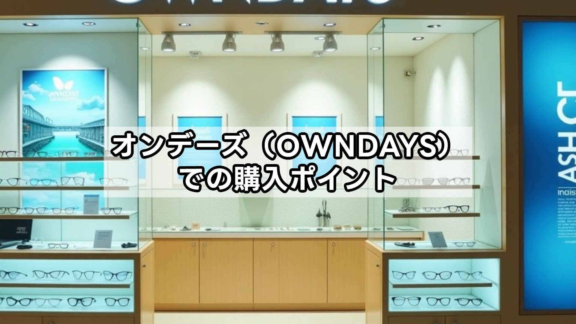オンデーズ（OWNDAYS）での購入ポイント