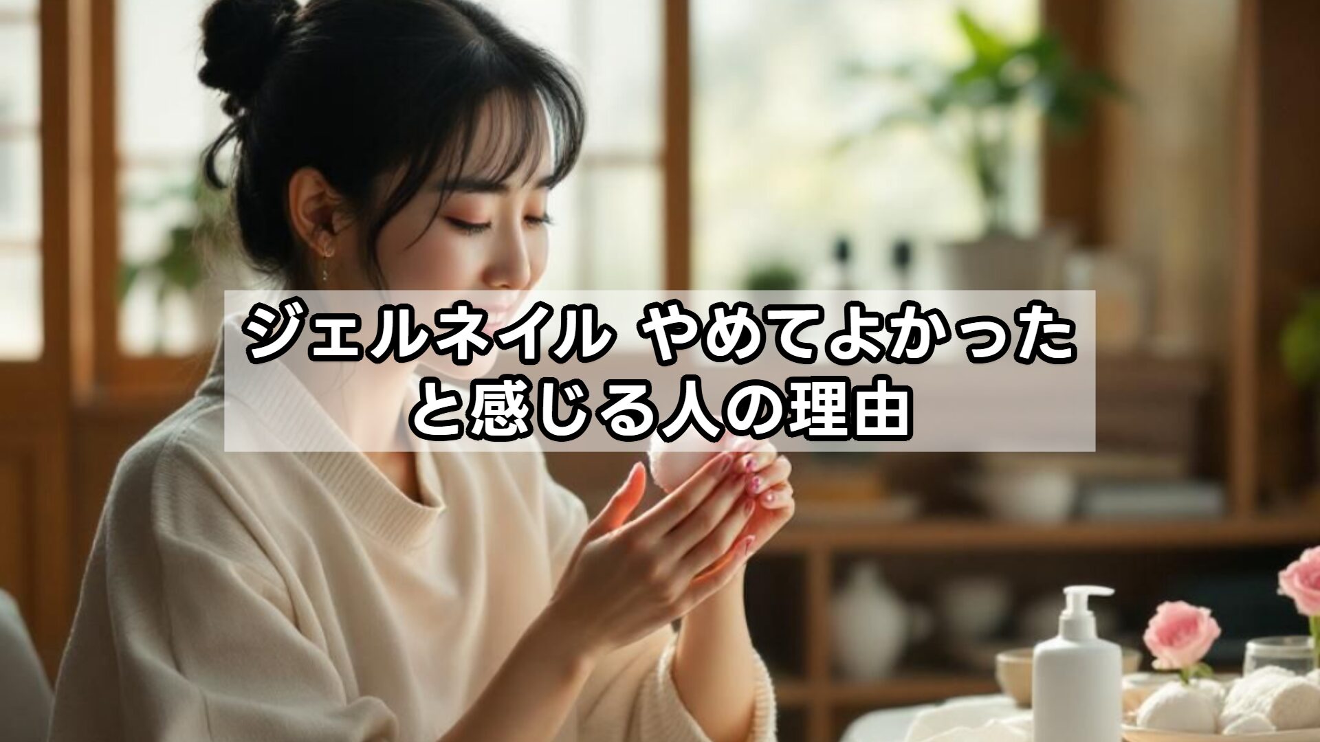 ジェルネイル やめてよかったと感じる人の理由