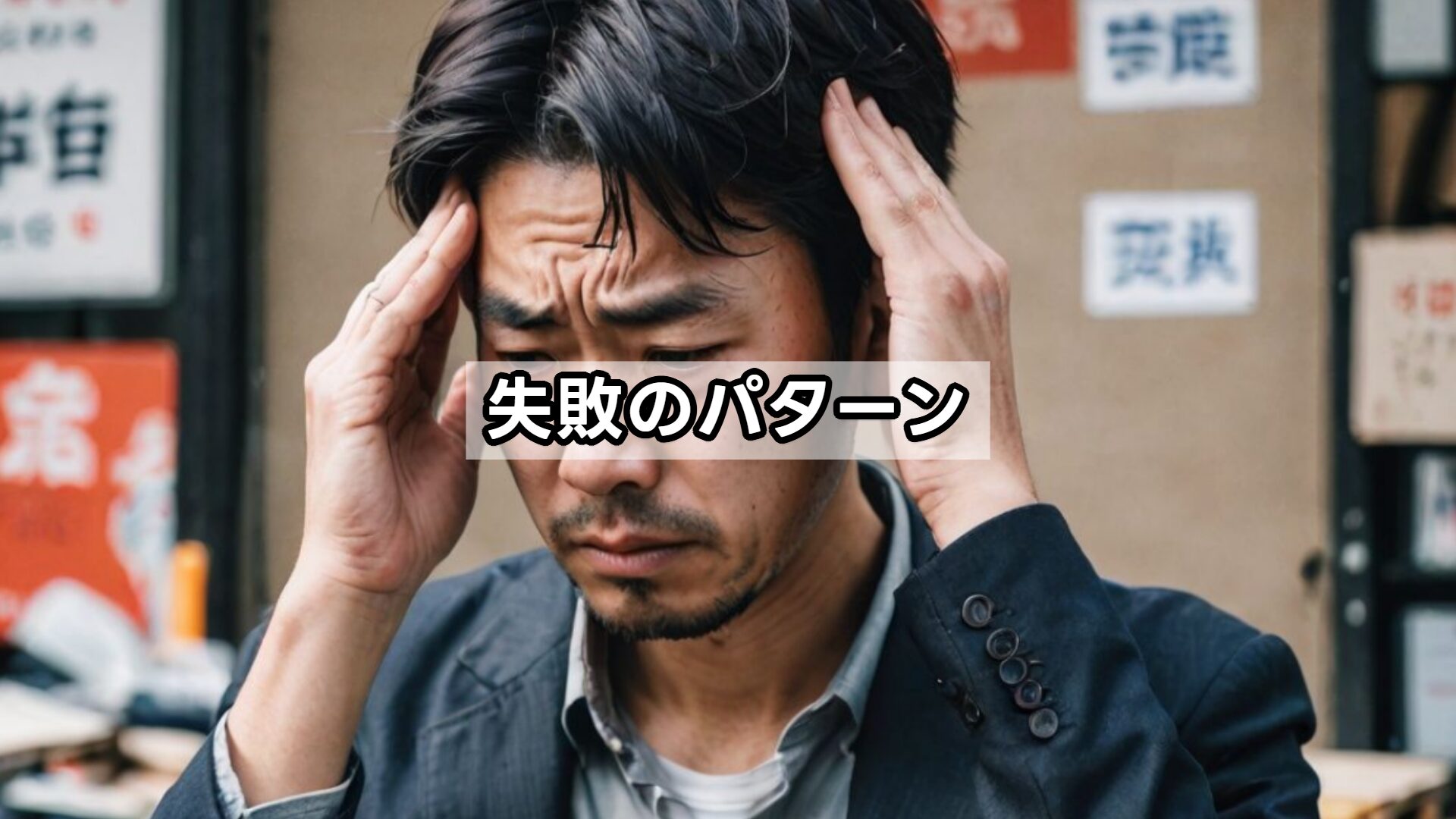 失敗のパターン