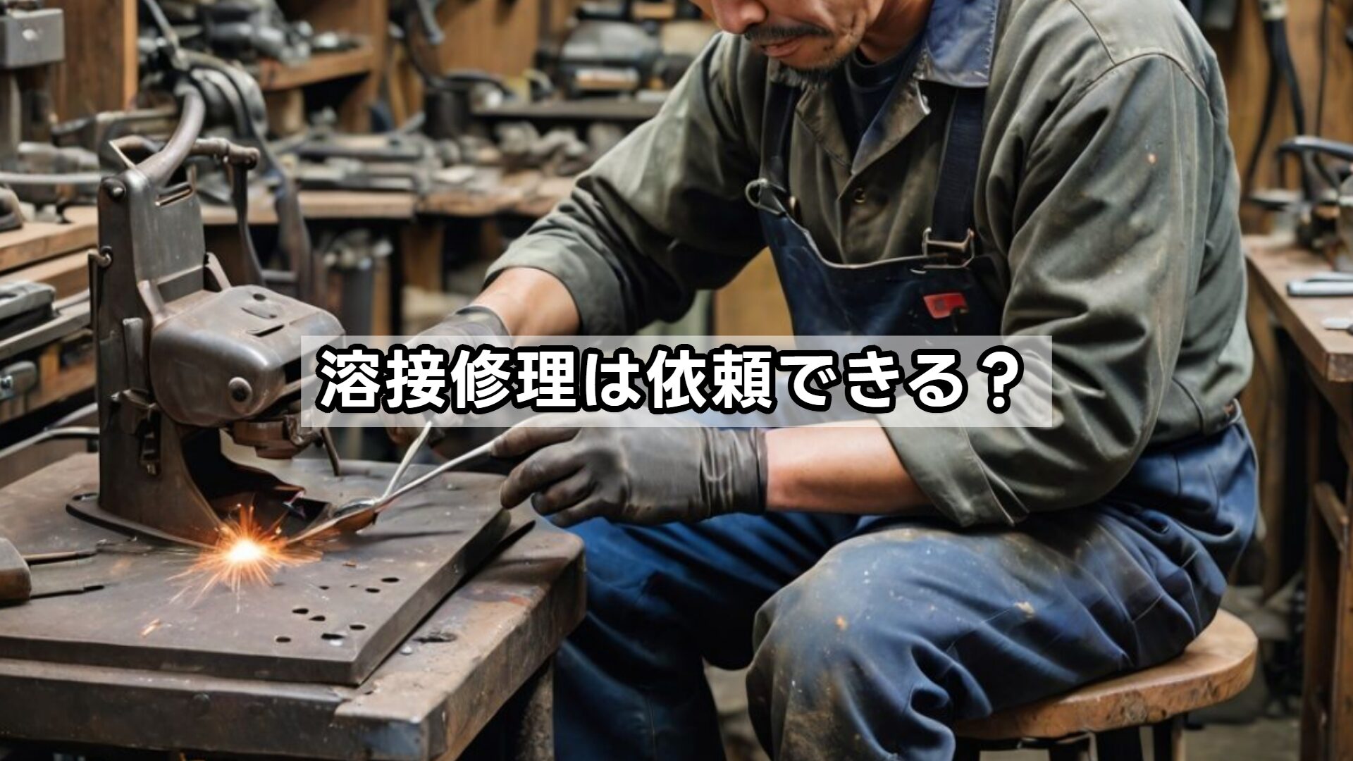 溶接修理は依頼できる？