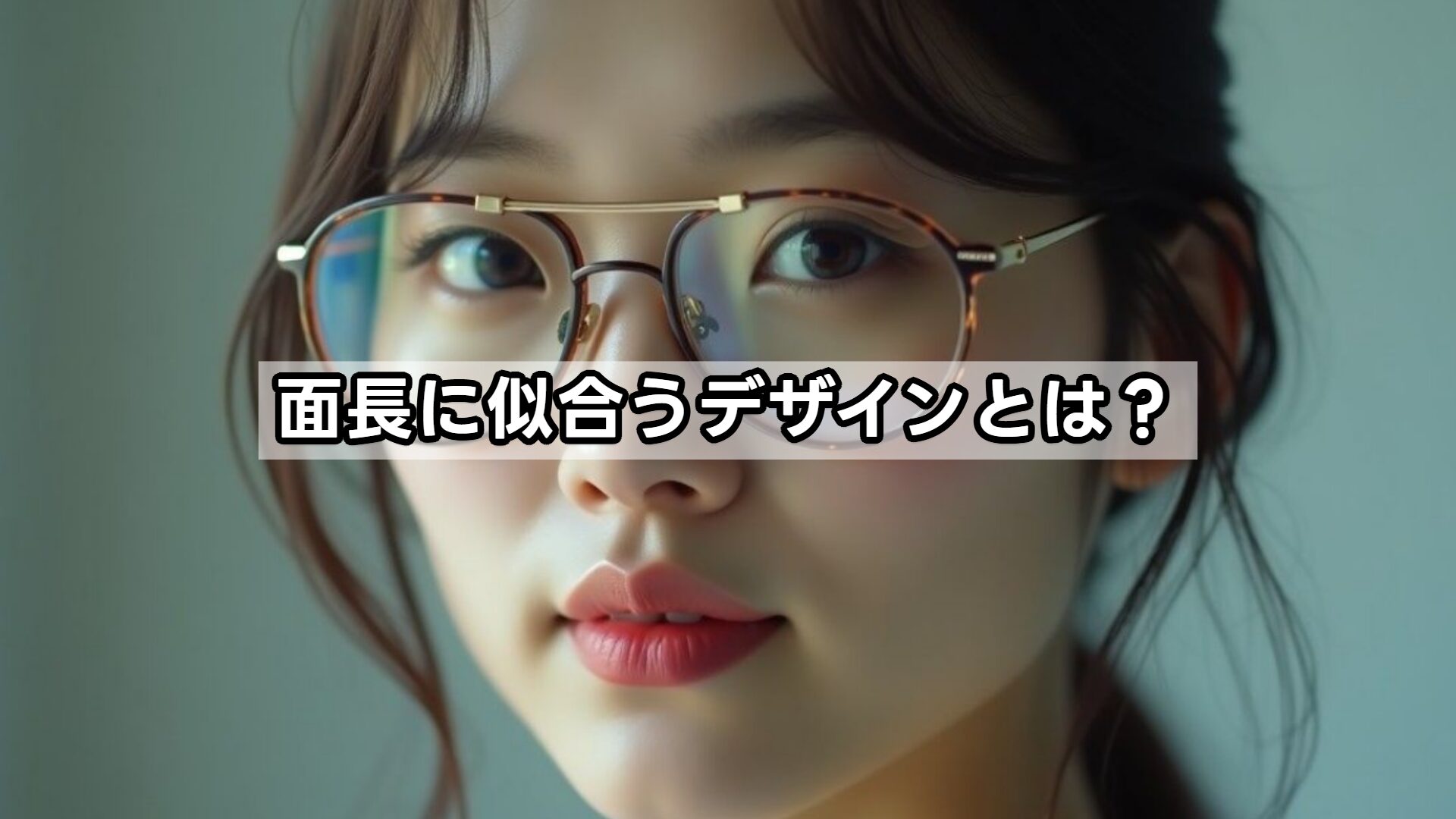 面長に似合うデザインとは？