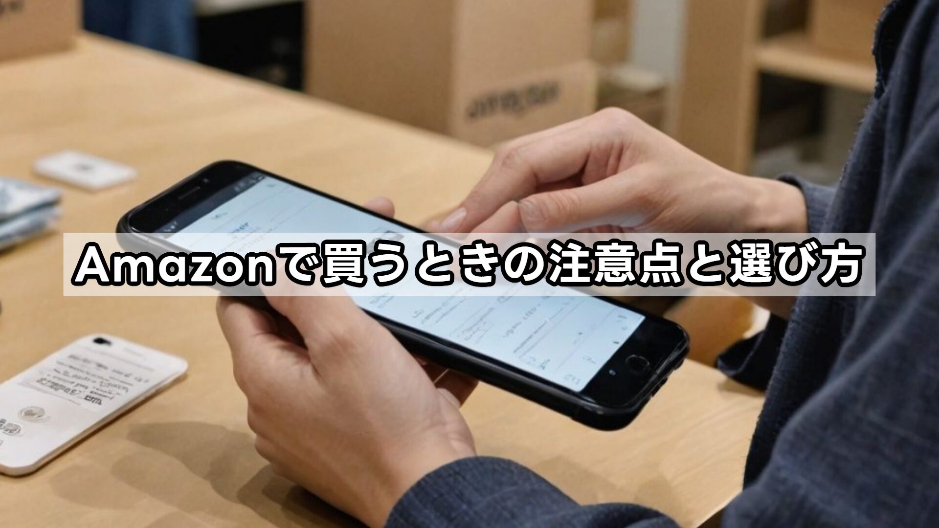 Amazonで買うときの注意点と選び方