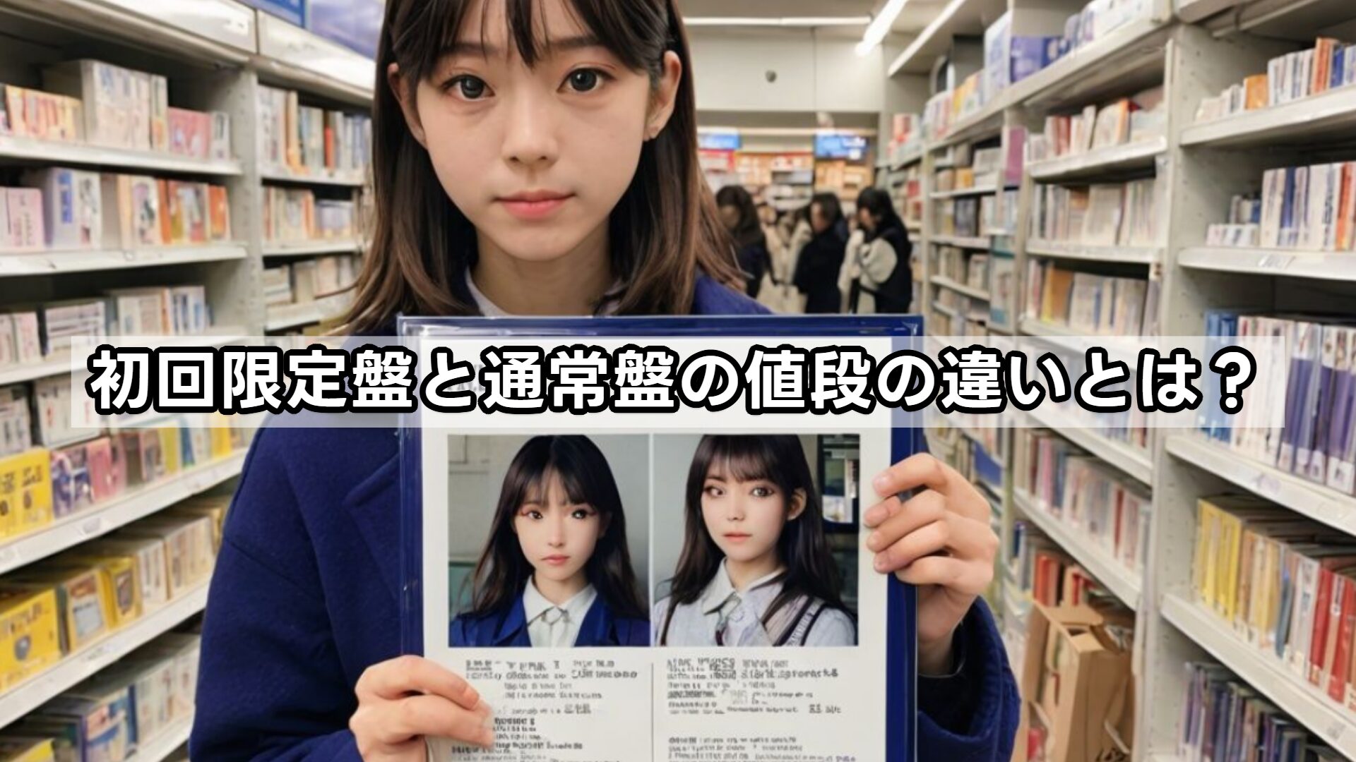 初回限定盤と通常盤の値段の違いとは？